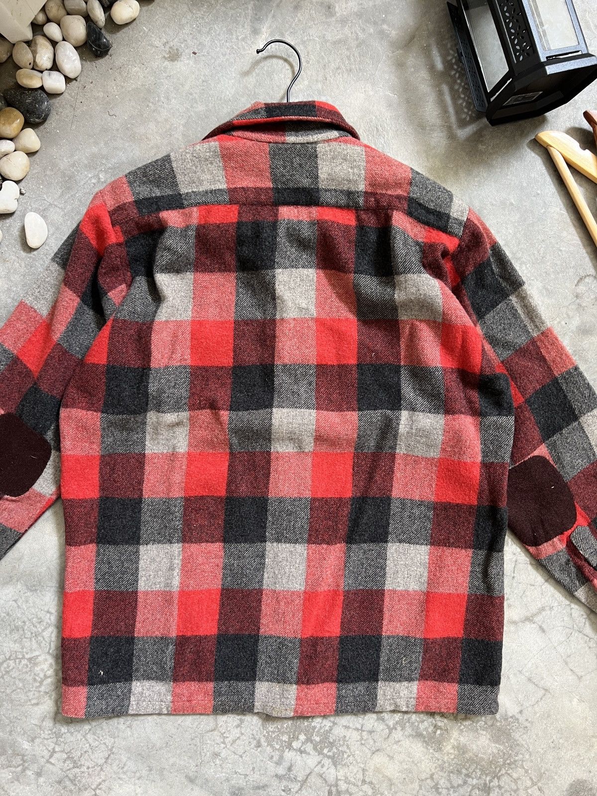 Japanese Brand × Vintage Vintage 🖤 Plaid Flannel Jacket Size US S / EU 44-46 / 1 - 6 Thumbnail