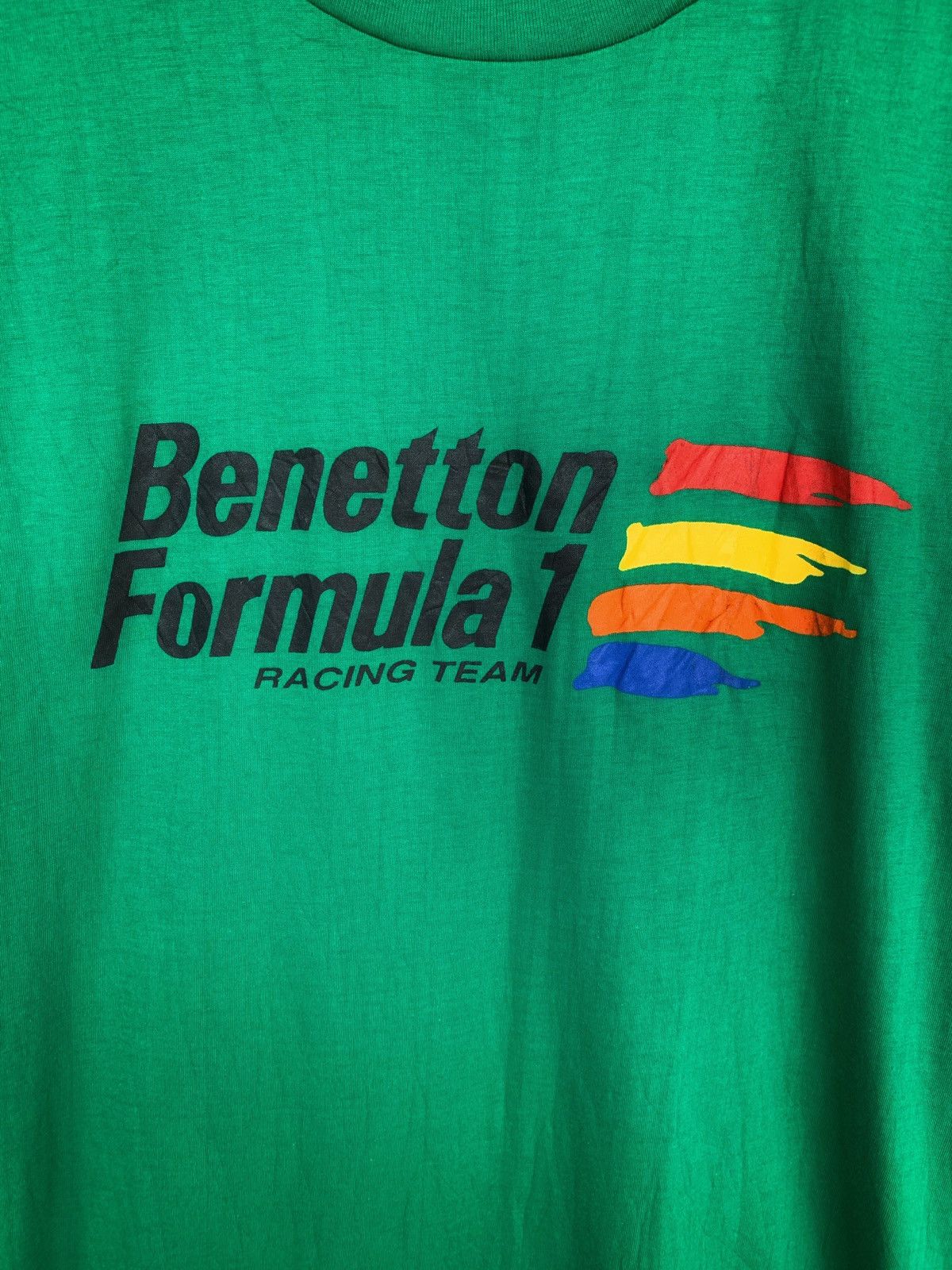 Benetton Benetton Formula 1 Racing Team Tshirt. Size US L / EU 52-54 / 3 - 5 Thumbnail