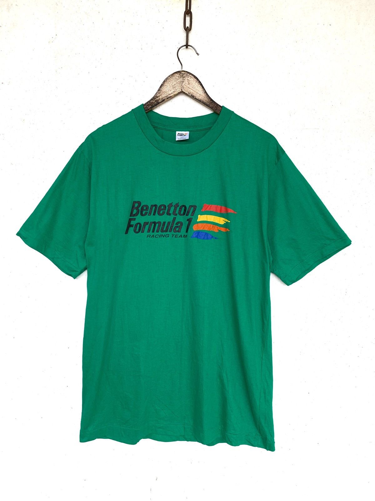 Benetton Benetton Formula 1 Racing Team Tshirt. Size US L / EU 52-54 / 3 - 2 Thumbnail