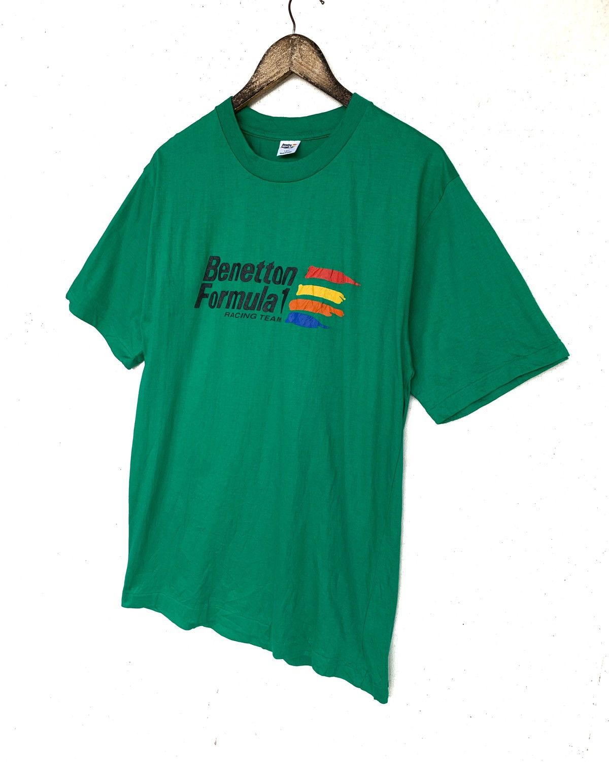 Benetton Benetton Formula 1 Racing Team Tshirt. Size US L / EU 52-54 / 3 - 1 Thumbnail