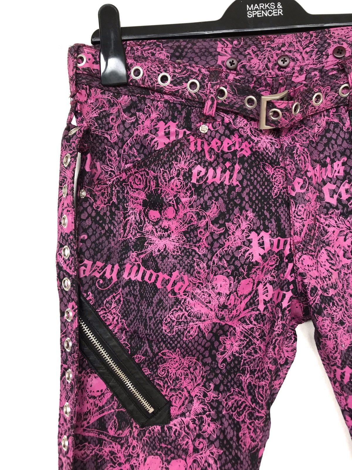 Seditionaries Ghotic/Punk Full prints pants Size US 32 / EU 48 - 5 Thumbnail