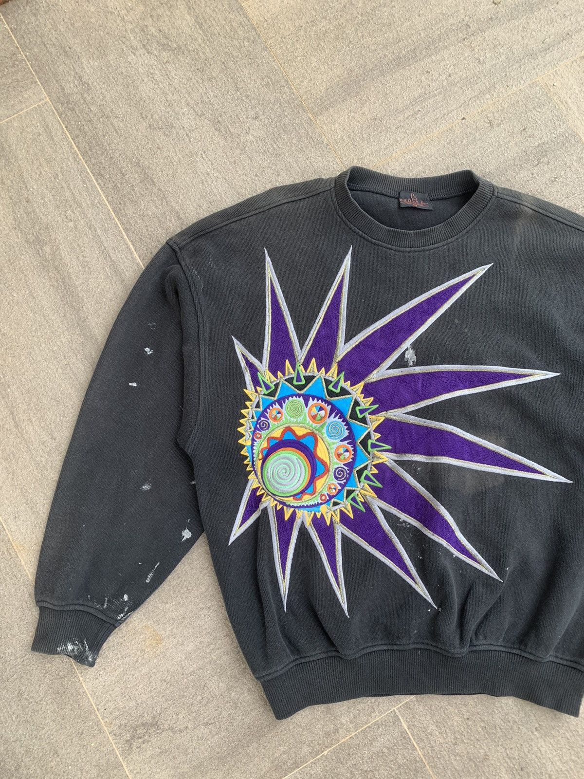 Japanese Brand Vintage Embroidered Santa Fe Sweatshirt Size US M / EU 48-50 / 2 - 2 Thumbnail