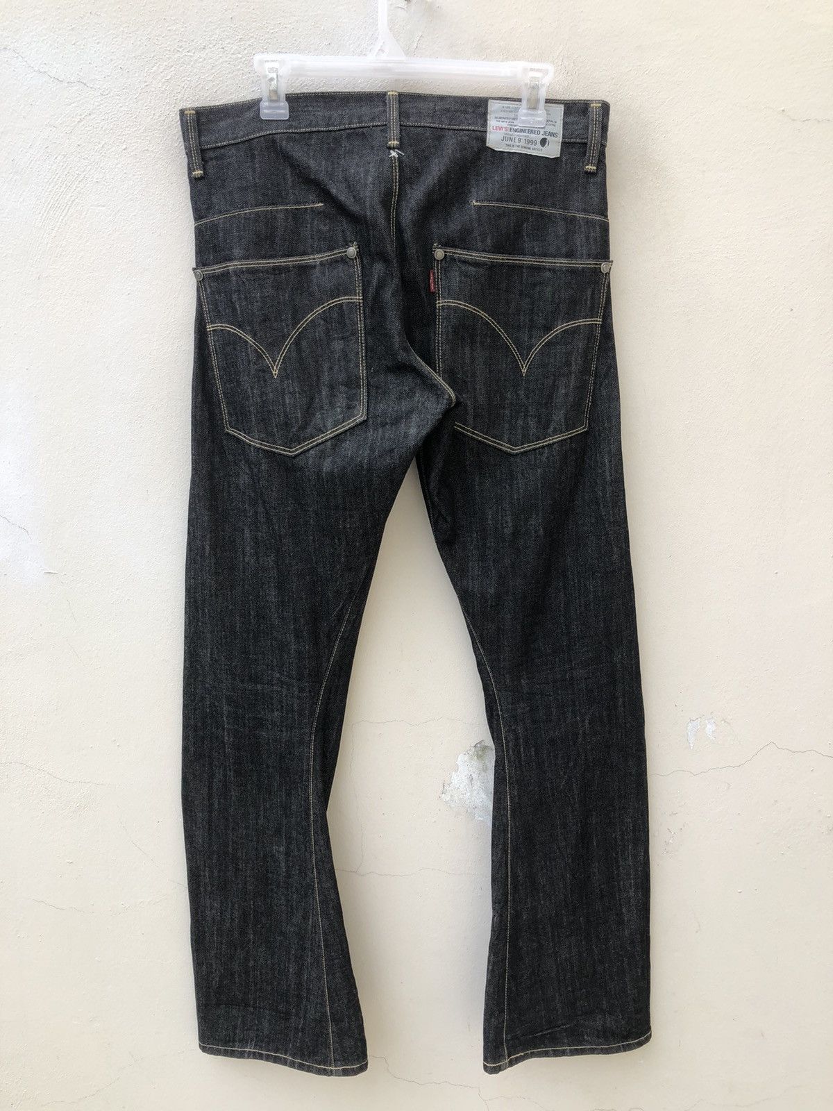 Levi's Vintage Y2K 2003 Levi’s Engineered Jeans Flare Denim Size US 31 - 16 Thumbnail