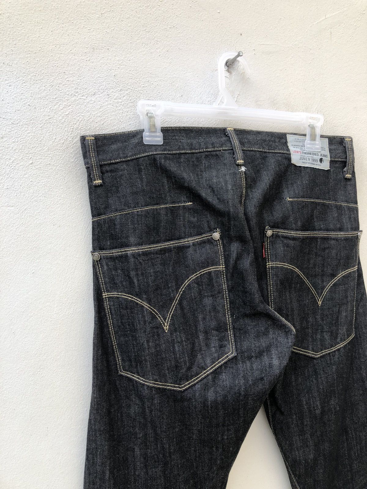 Levi's Vintage Y2K 2003 Levi’s Engineered Jeans Flare Denim Size US 31 - 17 Thumbnail
