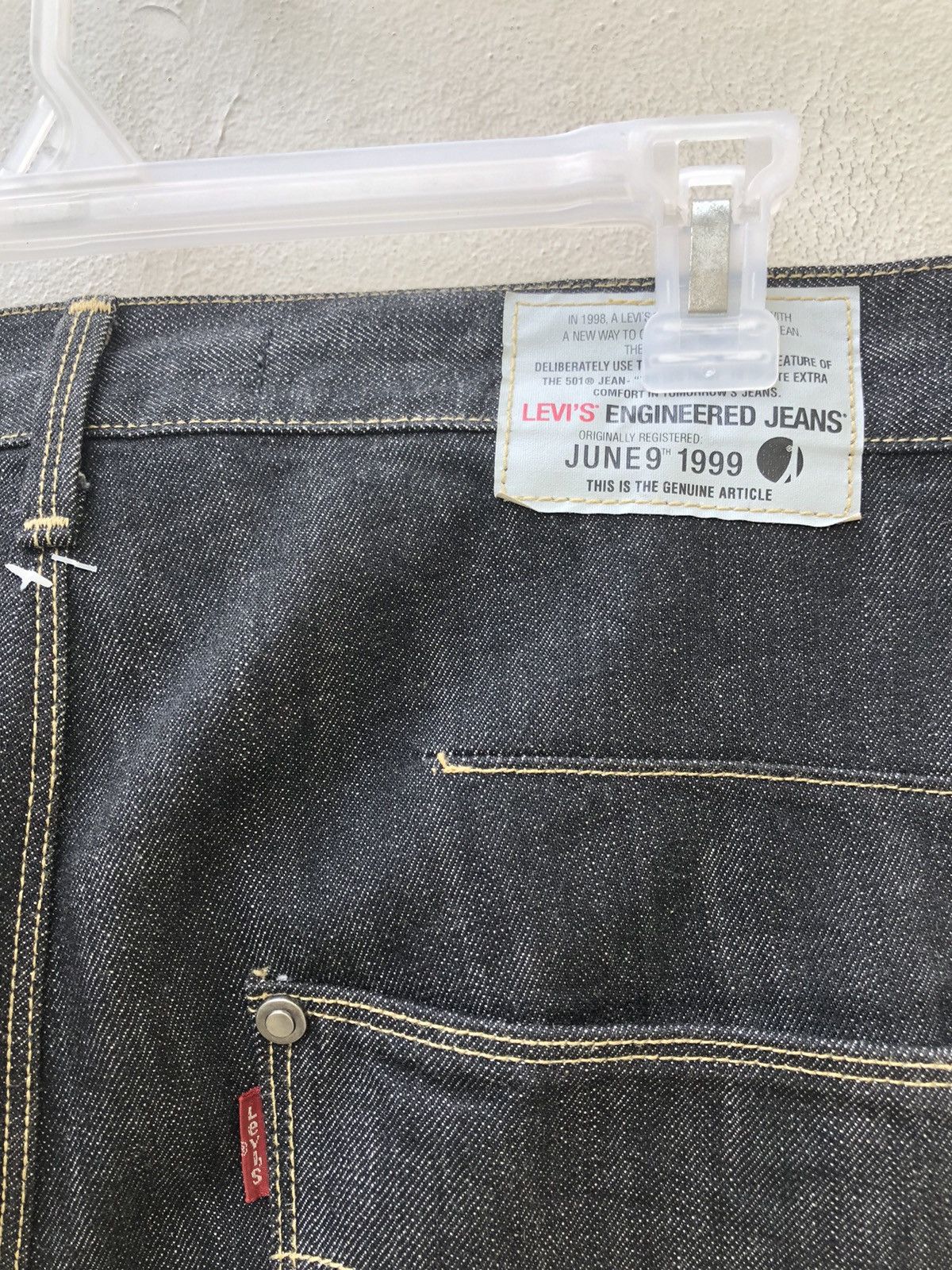 Levi's Vintage Y2K 2003 Levi’s Engineered Jeans Flare Denim Size US 31 - 21 Thumbnail