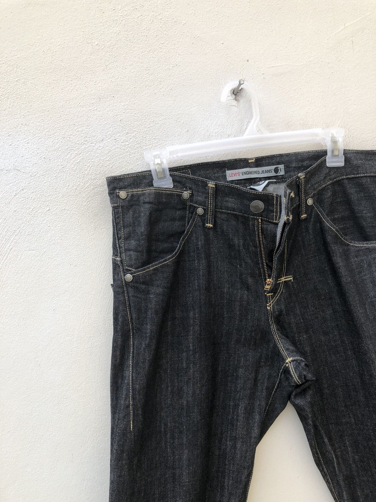 Levi's Vintage Y2K 2003 Levi’s Engineered Jeans Flare Denim Size US 31 - 10 Thumbnail