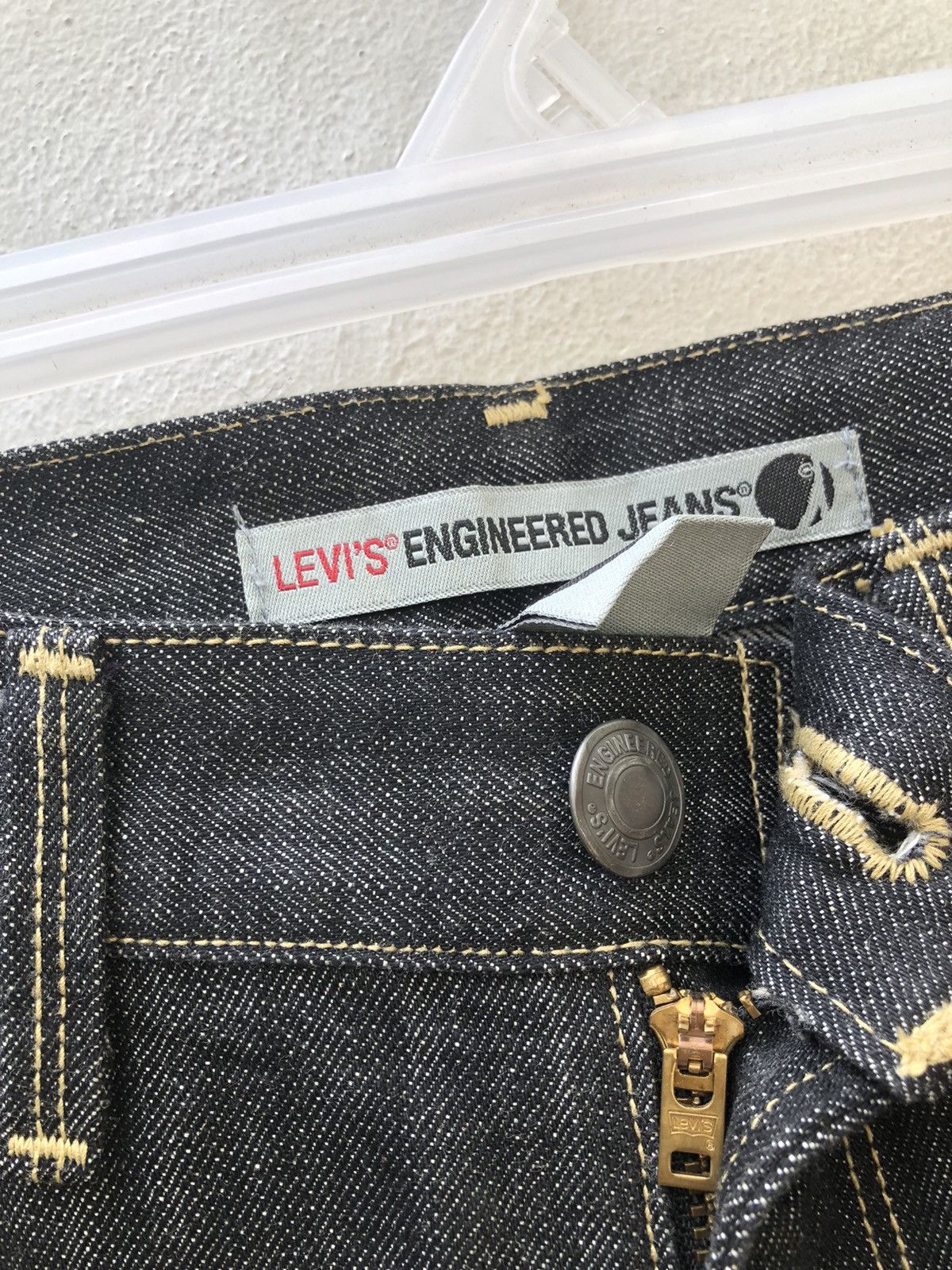 Levi's Vintage Y2K 2003 Levi’s Engineered Jeans Flare Denim Size US 31 - 9 Thumbnail