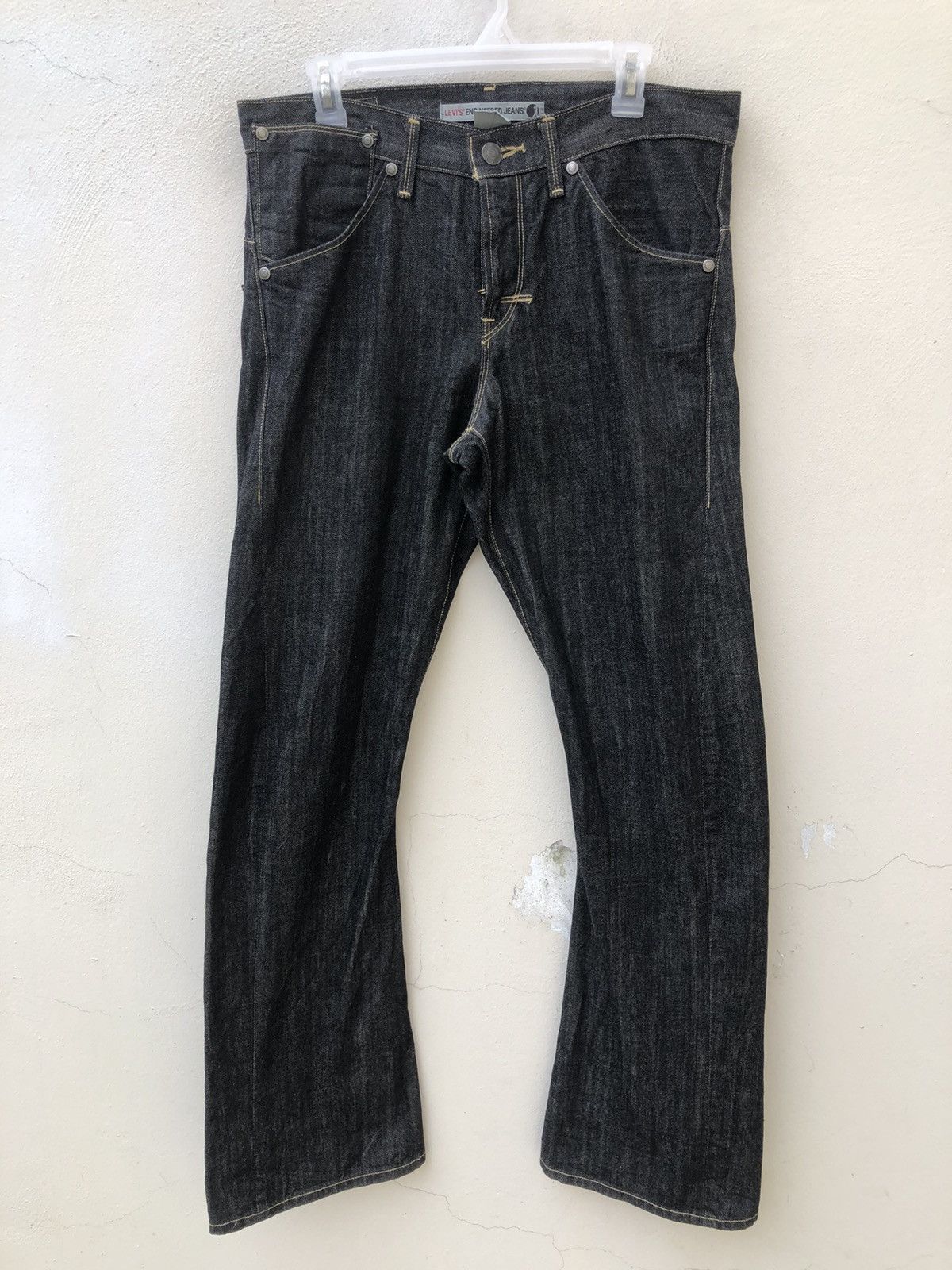 Levi's Vintage Y2K 2003 Levi’s Engineered Jeans Flare Denim Size US 31 - 6 Thumbnail