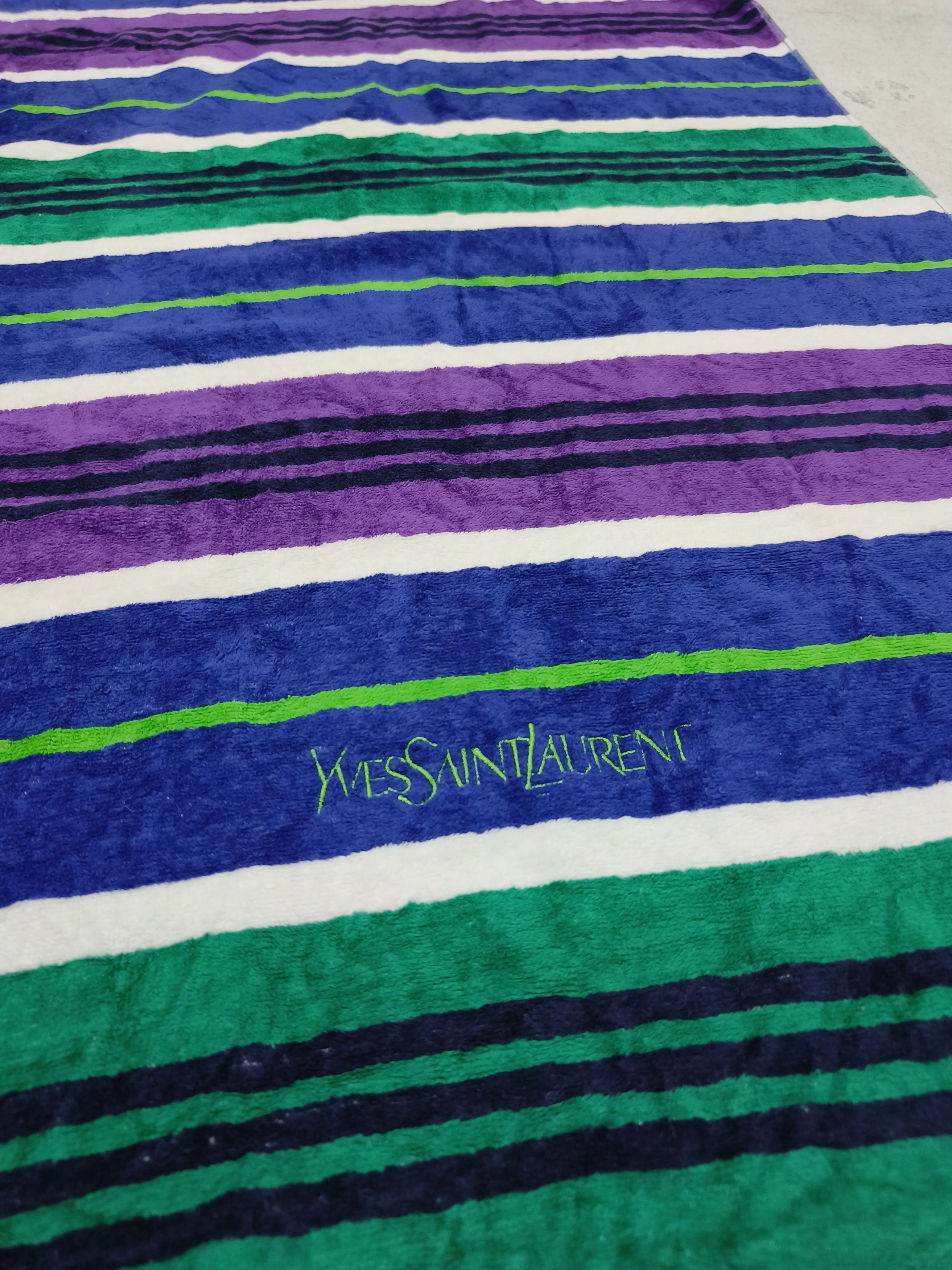 Vintage Vintage YSL Yves Saint Laurent Towel Size ONE SIZE - 4 Thumbnail