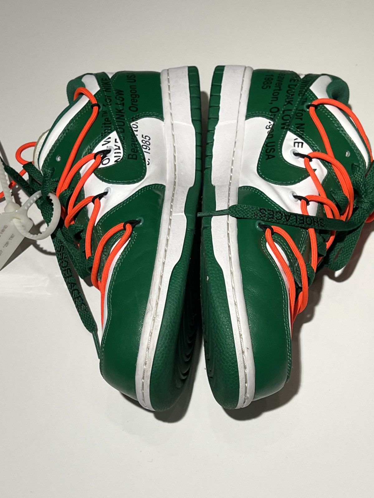 Nike × Off-White Off White x OG Nike Dunk Low 2019 Size US 10 / EU 43 - 7 Thumbnail
