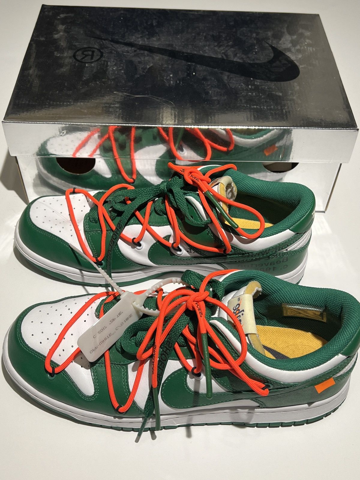 Nike × Off-White Off White x OG Nike Dunk Low 2019 Size US 10 / EU 43 - 2 Thumbnail