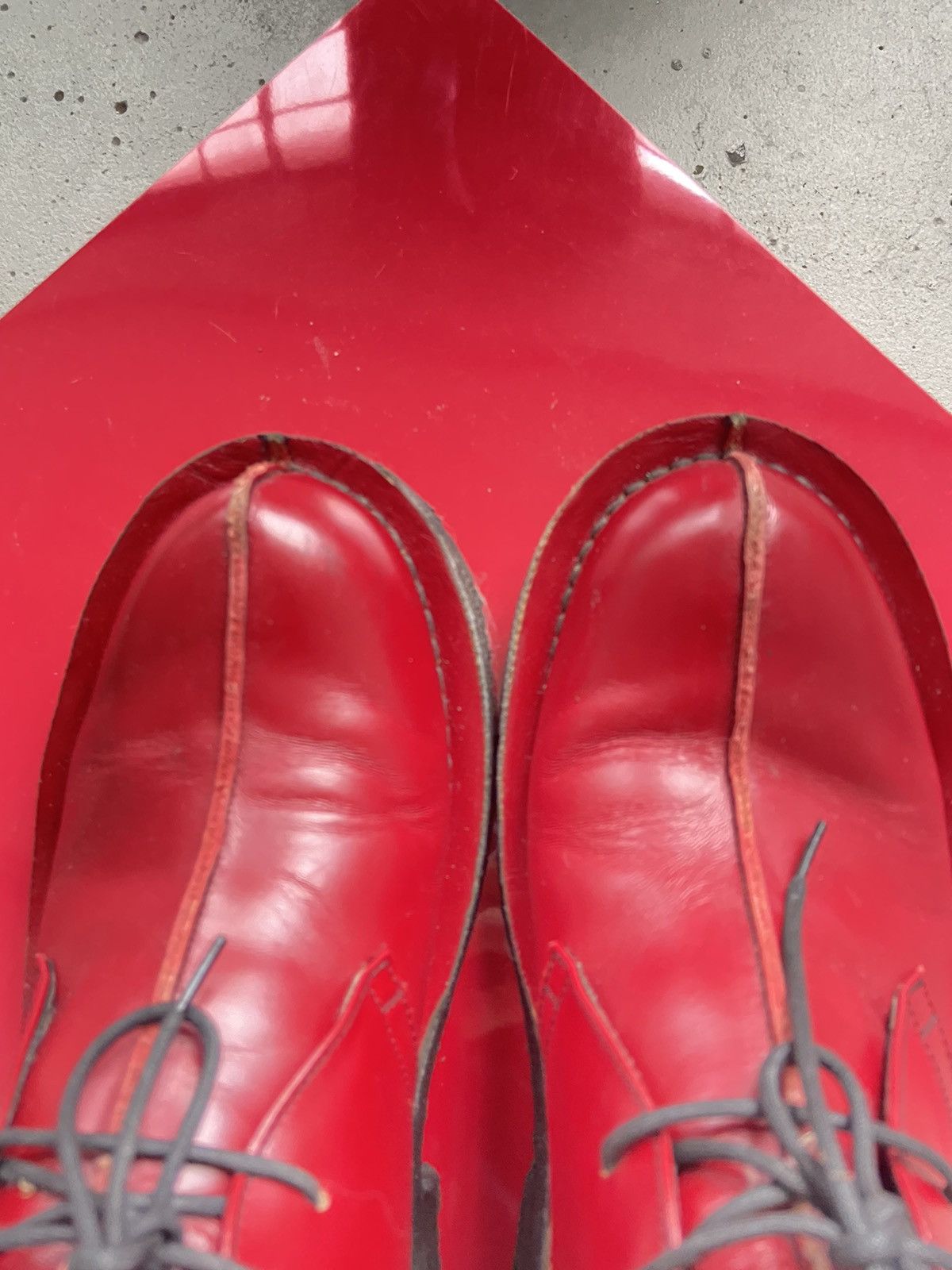 Jean Paul Gaultier Candy Red Leather Creepers Size US 9.5 / EU 42-43 - 4 Thumbnail