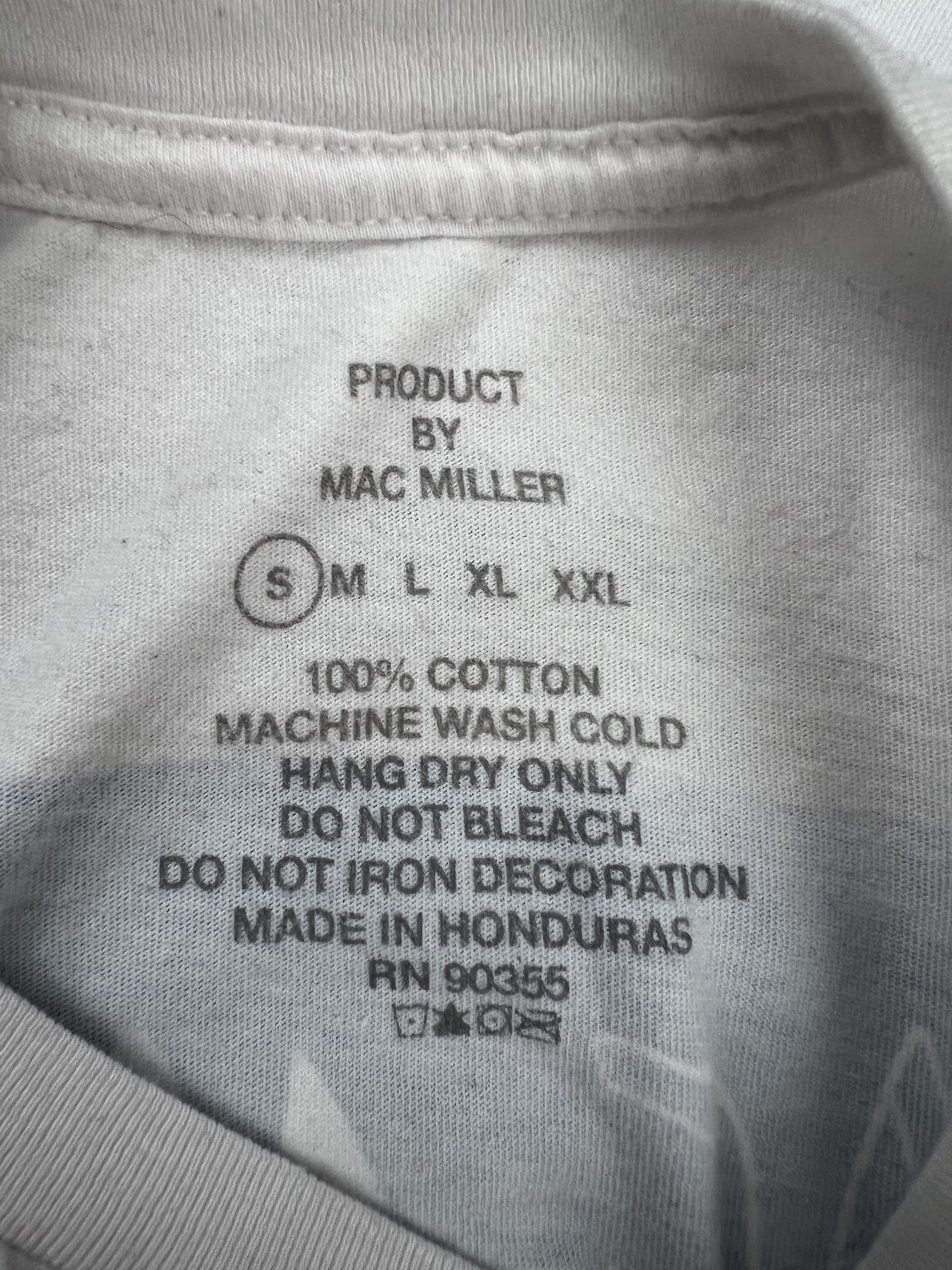 Mac Miller Mac Miller Celebration Of Life Tee White Small 🧊 Circles Size US S / EU 44-46 / 1 - 3 Thumbnail