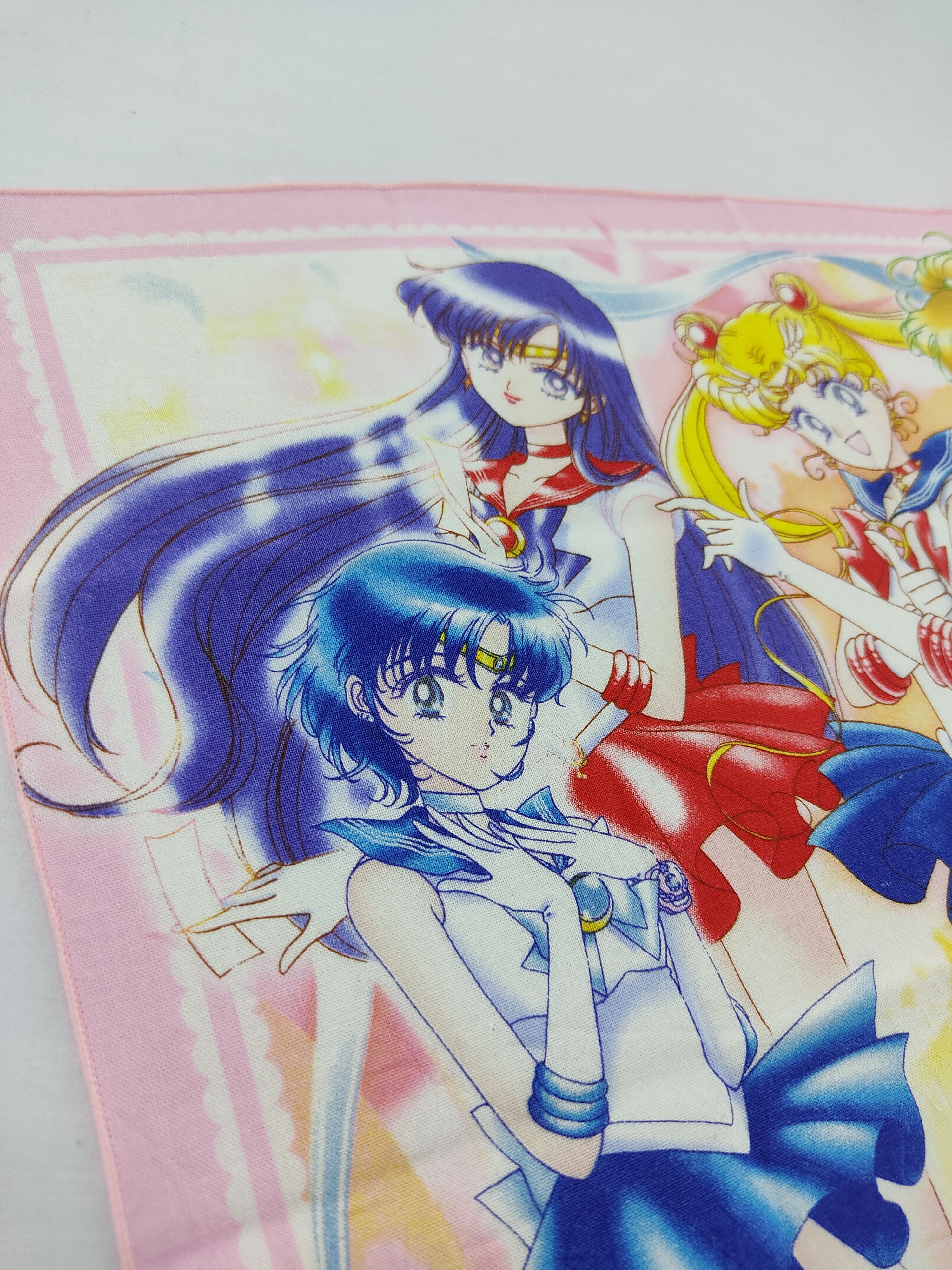 Anime × Japanese Brand × Vintage Sailor Moon Handekrchief / Neckerchief / Bandana Size ONE SIZE - 2 Thumbnail