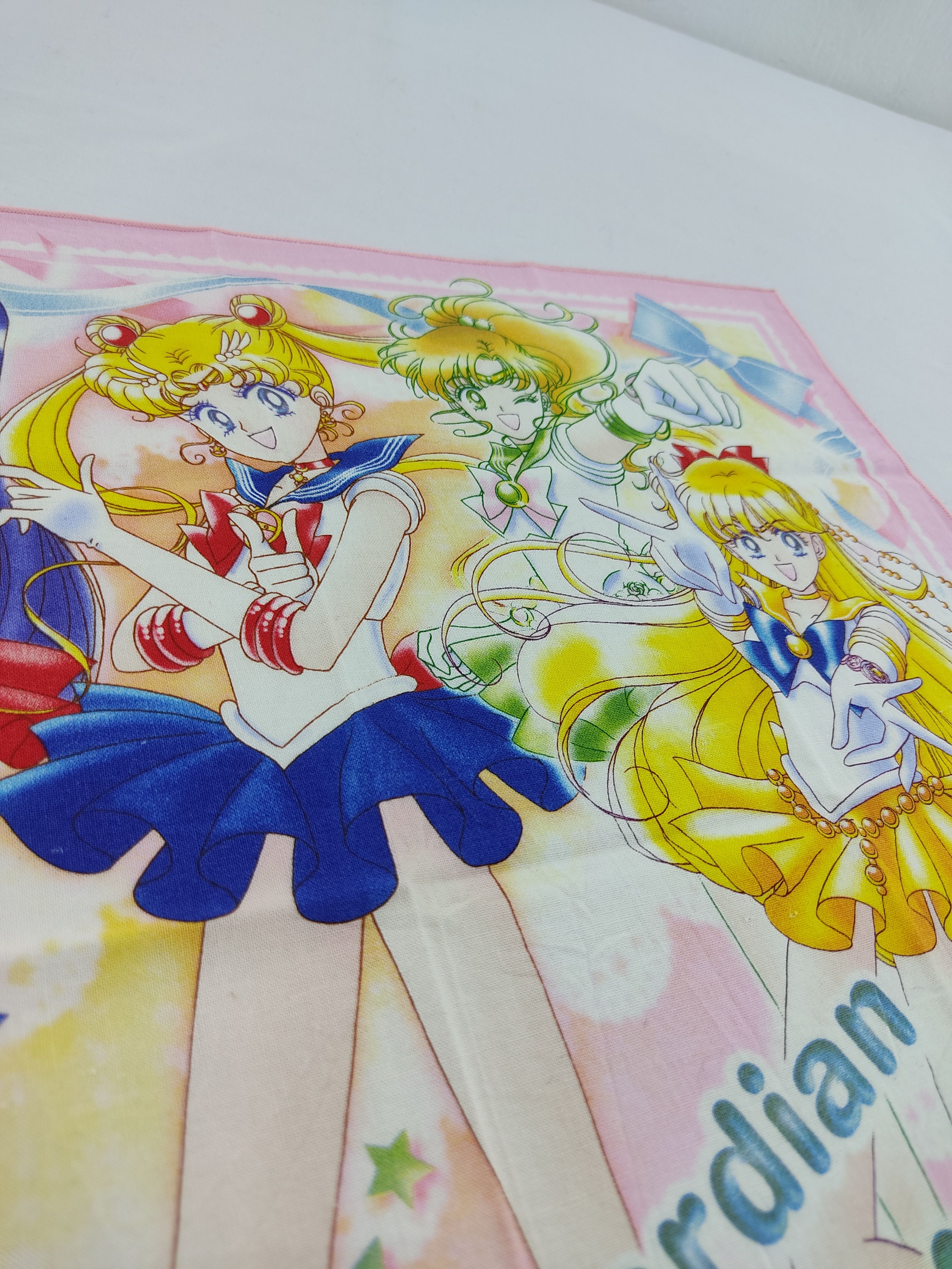 Anime × Japanese Brand × Vintage Sailor Moon Handekrchief / Neckerchief / Bandana Size ONE SIZE - 3 Thumbnail