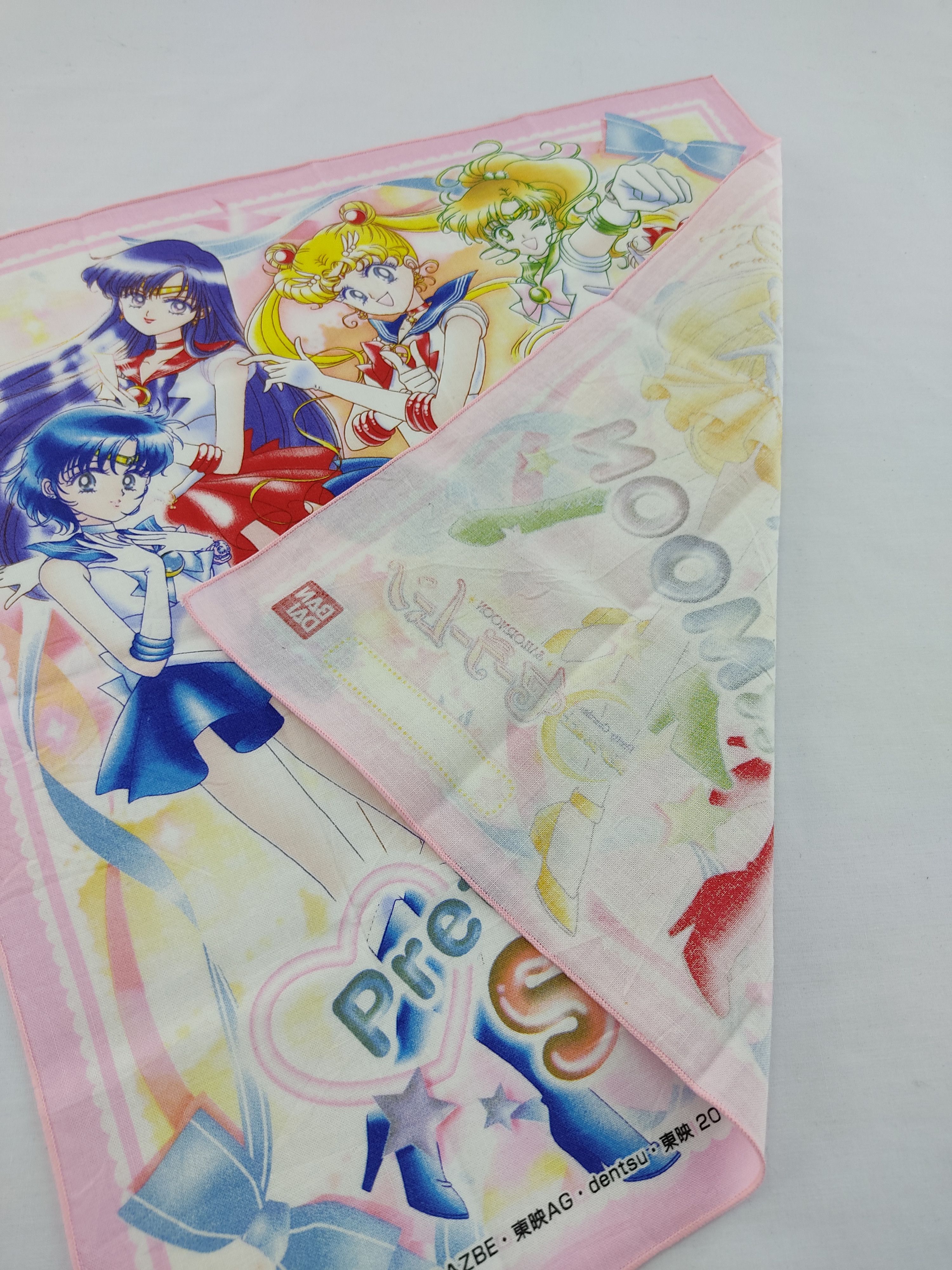 Anime × Japanese Brand × Vintage Sailor Moon Handekrchief / Neckerchief / Bandana Size ONE SIZE - 5 Thumbnail