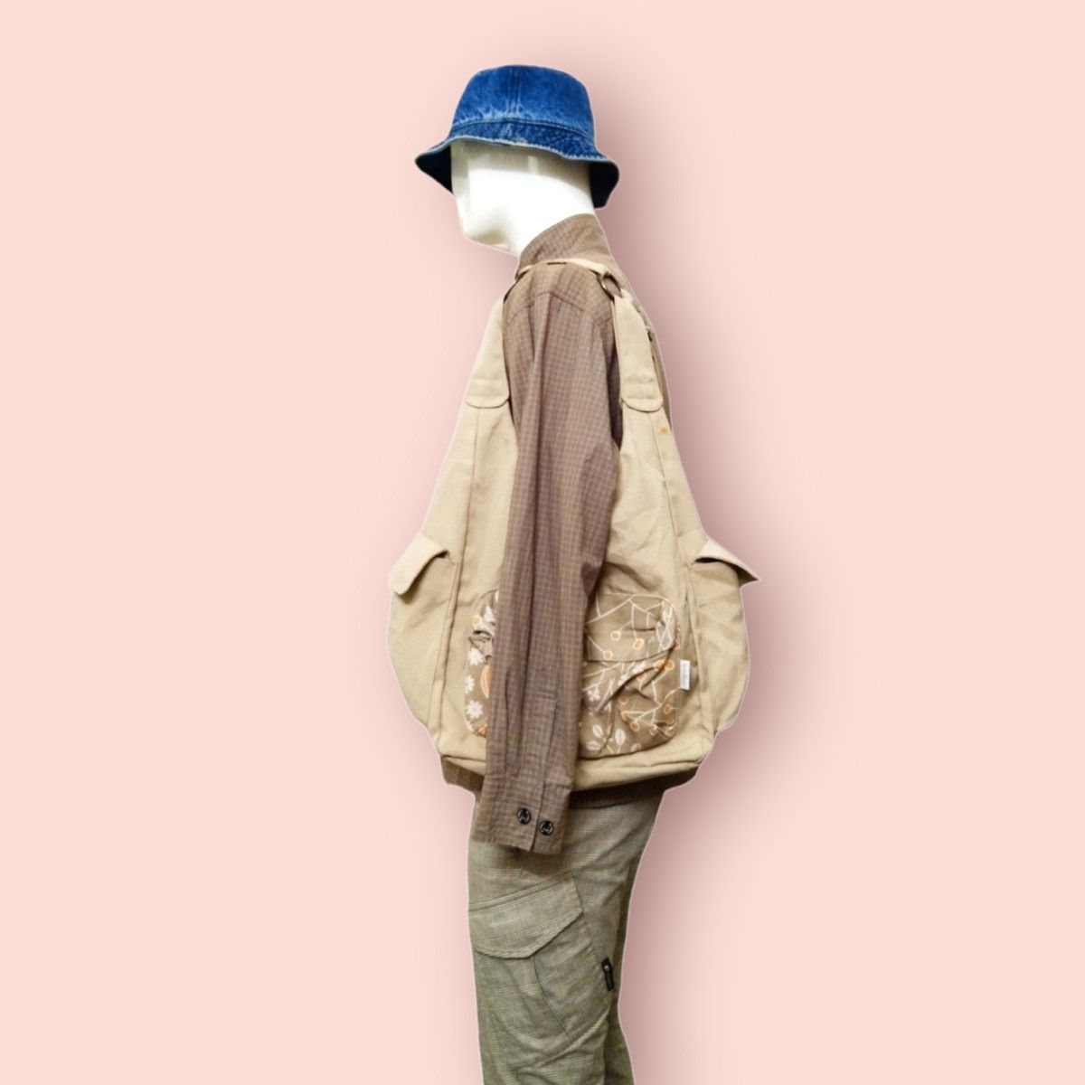 Designer × Japanese Brand × Vintage FEMMEBELLY JAPAN 2 WAY BAG Size ONE SIZE - 8 Thumbnail