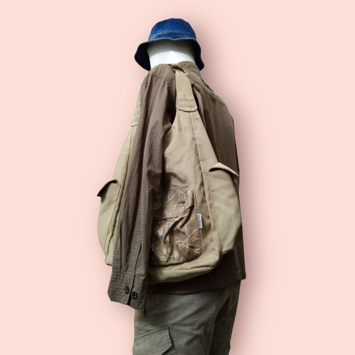 Designer × Japanese Brand × Vintage FEMMEBELLY JAPAN 2 WAY BAG Size ONE SIZE - 5 Thumbnail