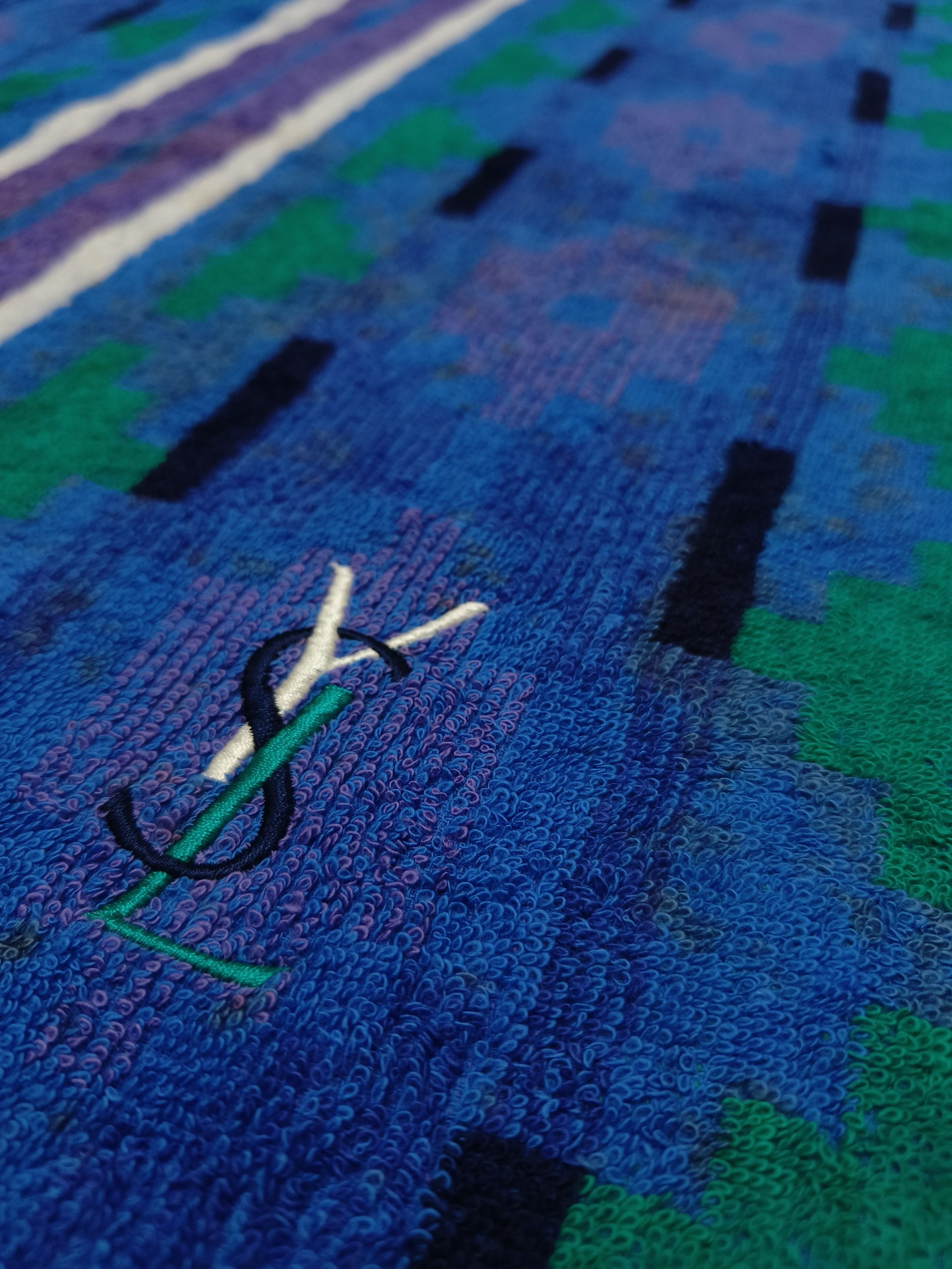 Vintage Vintage YSL Yves Saint Laurent Towel Size ONE SIZE - 5 Thumbnail