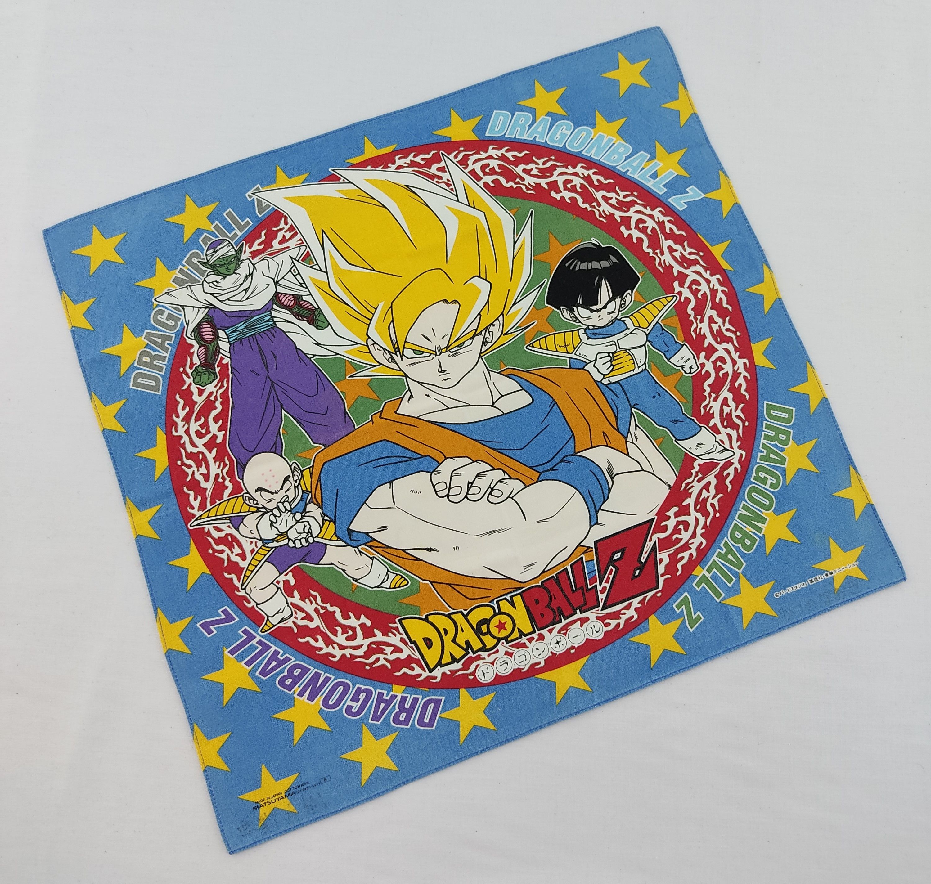 Anime × Japanese Brand × Vintage Dragon Ball Z Handkerchief / Bandana / Nekcerchief Size ONE SIZE - 1 Thumbnail