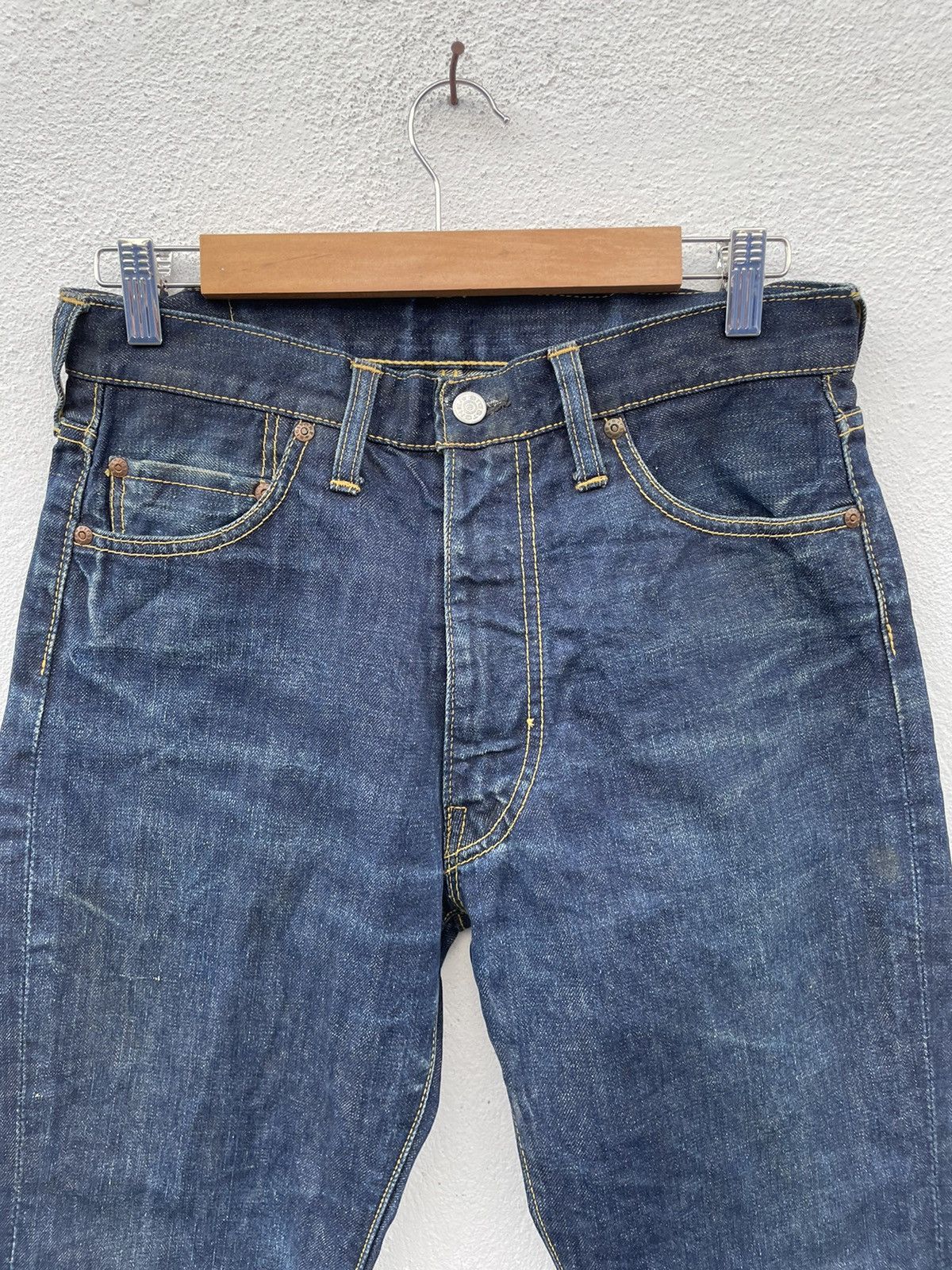 Japanese Brand × Vintage Vintage Bigstone Selvedge Denim Made In Japan Size US 30 / EU 46 - 2 Thumbnail