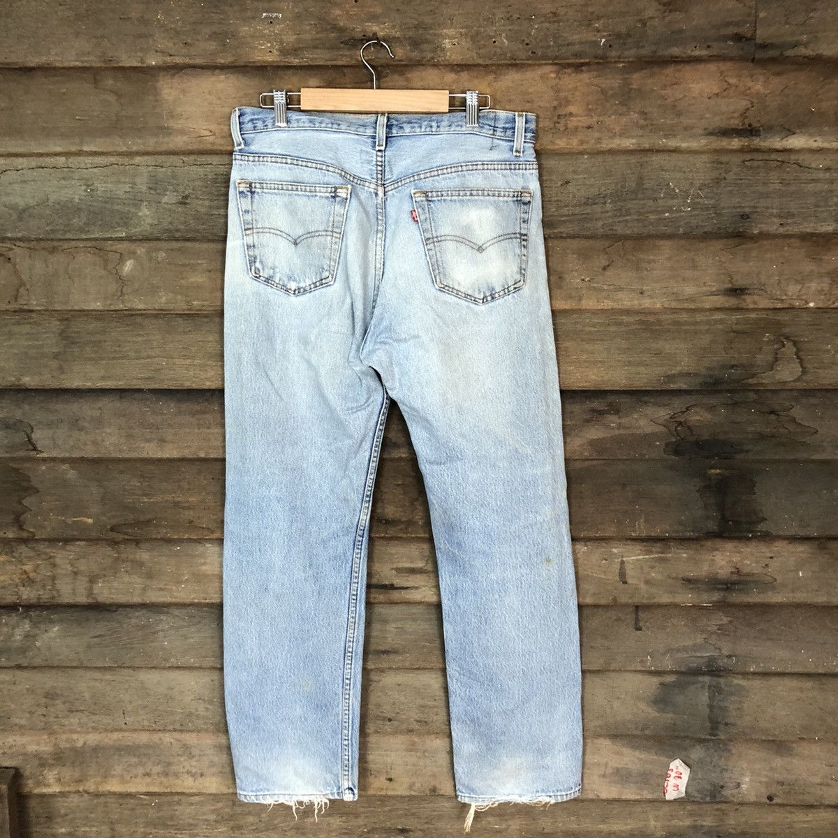 Levi's Levis usa vintage Blue Distressed Denim Pants #4659 Size US 33 - 13 Thumbnail