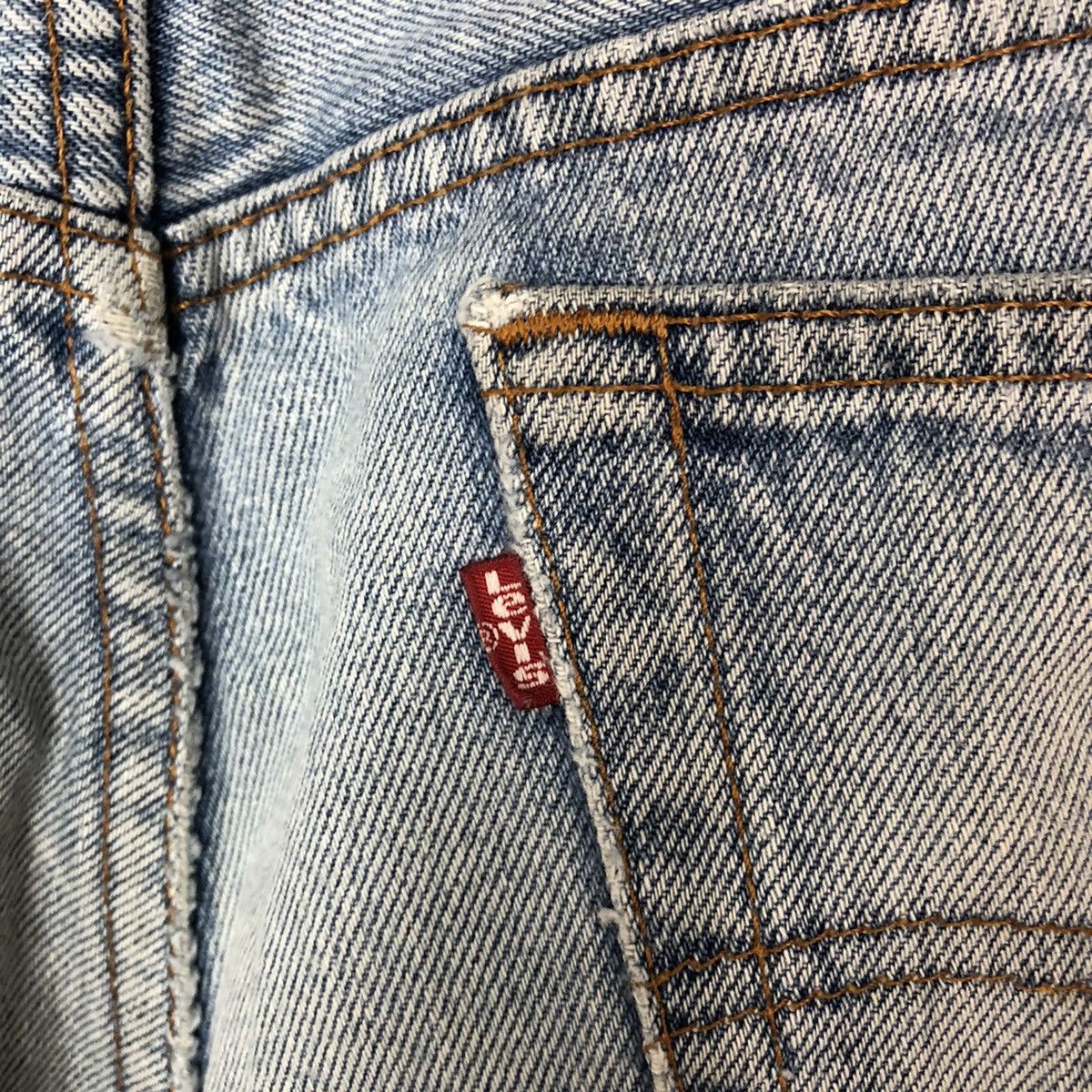 Levi's Levis usa vintage Blue Distressed Denim Pants #4659 Size US 33 - 18 Thumbnail