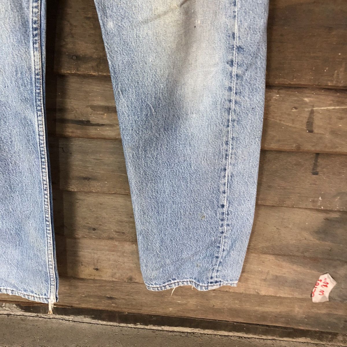 Levi's Levis usa vintage Blue Distressed Denim Pants #4659 Size US 33 - 11 Thumbnail