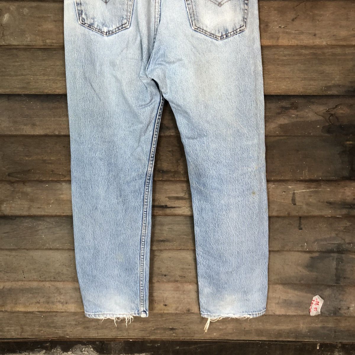 Levi's Levis usa vintage Blue Distressed Denim Pants #4659 Size US 33 - 15 Thumbnail