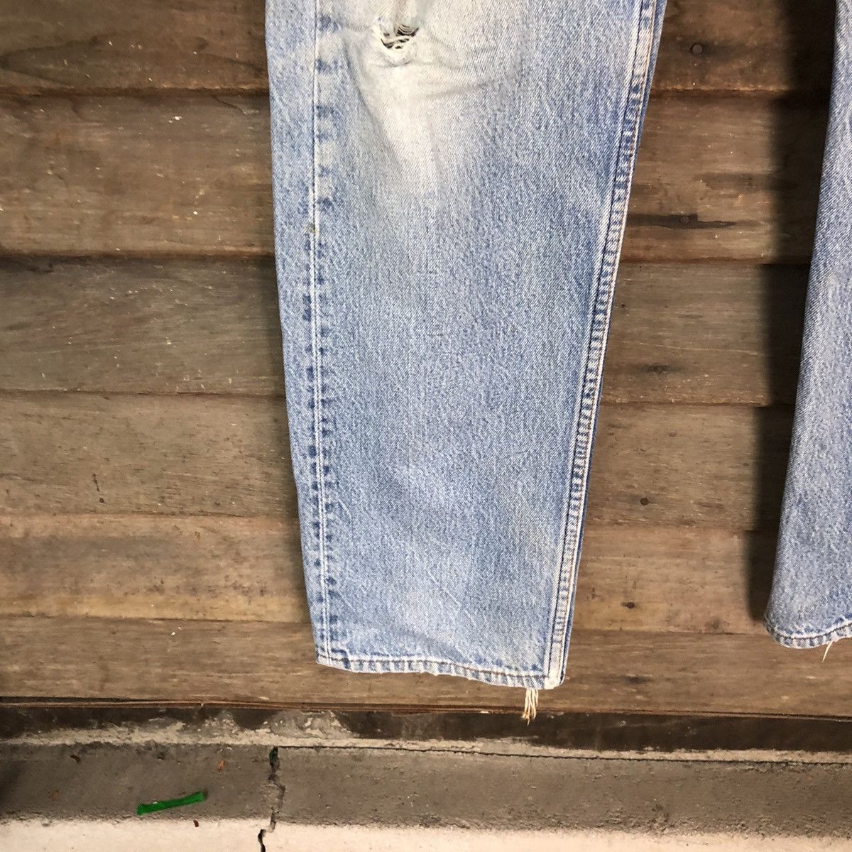 Levi's Levis usa vintage Blue Distressed Denim Pants #4659 Size US 33 - 10 Thumbnail