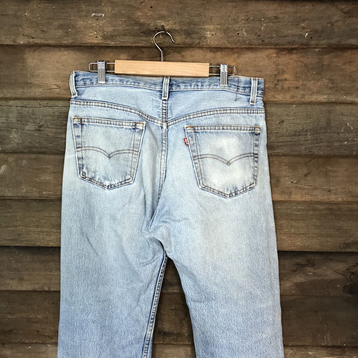 Levi's Levis usa vintage Blue Distressed Denim Pants #4659 Size US 33 - 14 Thumbnail