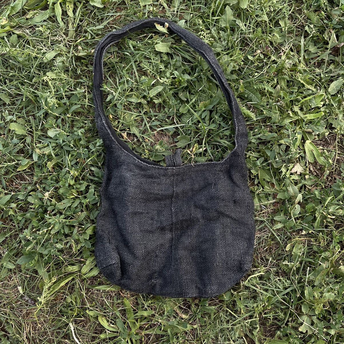 Vintage Vintage Y2K Japanese Denim Crossbody Bag Washed Black OS Size ONE SIZE - 5 Thumbnail