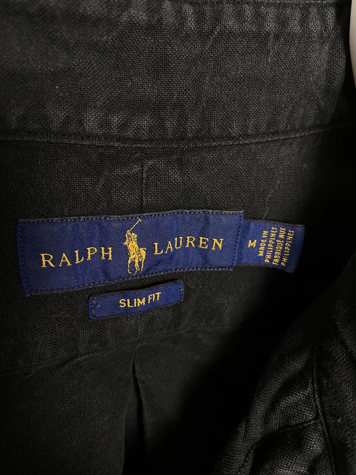 Polo Ralph Lauren Polo Ralph Lauren Vintage black shirt small pony Size US M / EU 48-50 / 2 - 4 Thumbnail