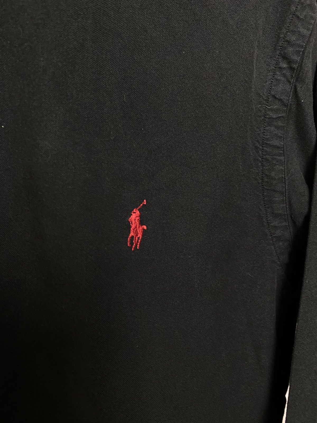 Polo Ralph Lauren Polo Ralph Lauren Vintage black shirt small pony Size US M / EU 48-50 / 2 - 2 Thumbnail