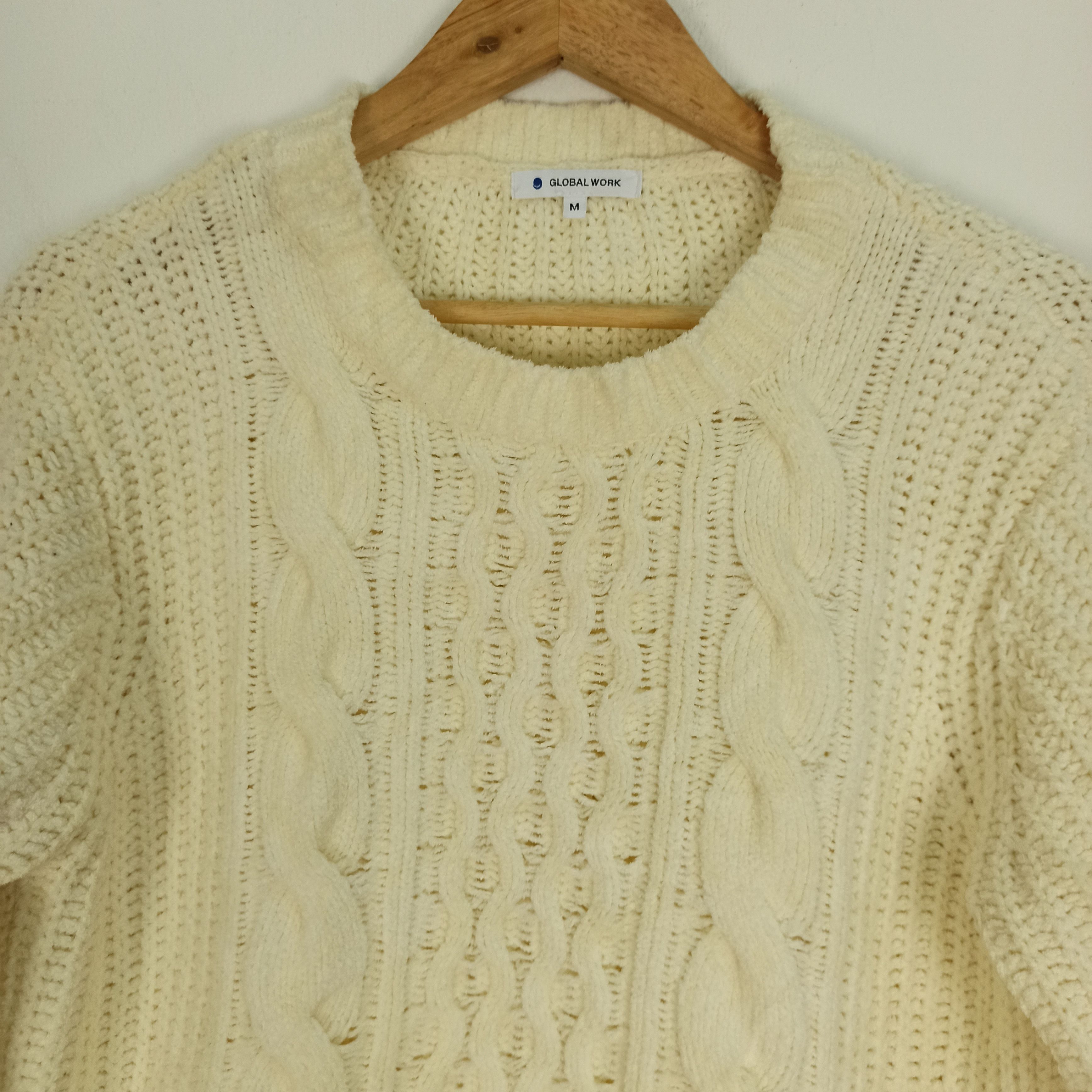 Aran Isles Knitwear 🔥STEALS🔥 GLOBAL WORK KNITWEAR MEDIUM SIZE Size M / US 6-8 / IT 42-44 - 3 Thumbnail