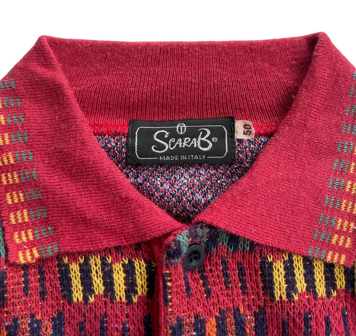 Vintage Vintage Scarab Italian Native Knitted Size US M / EU 48-50 / 2 - 4 Thumbnail