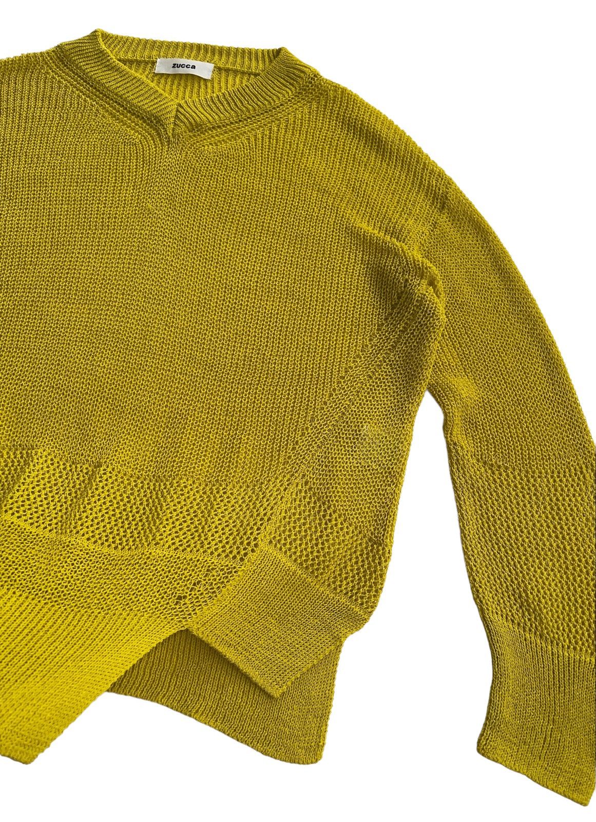 Issey Miyake Zucca Assymetric Mesh Knitted Size M / US 6-8 / IT 42-44 - 6 Thumbnail