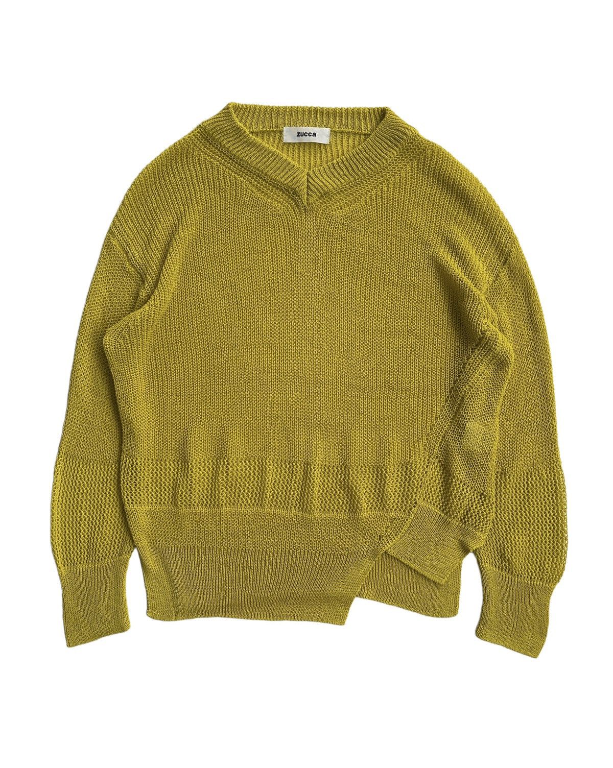 Issey Miyake Zucca Assymetric Mesh Knitted Size M / US 6-8 / IT 42-44 - 2 Thumbnail
