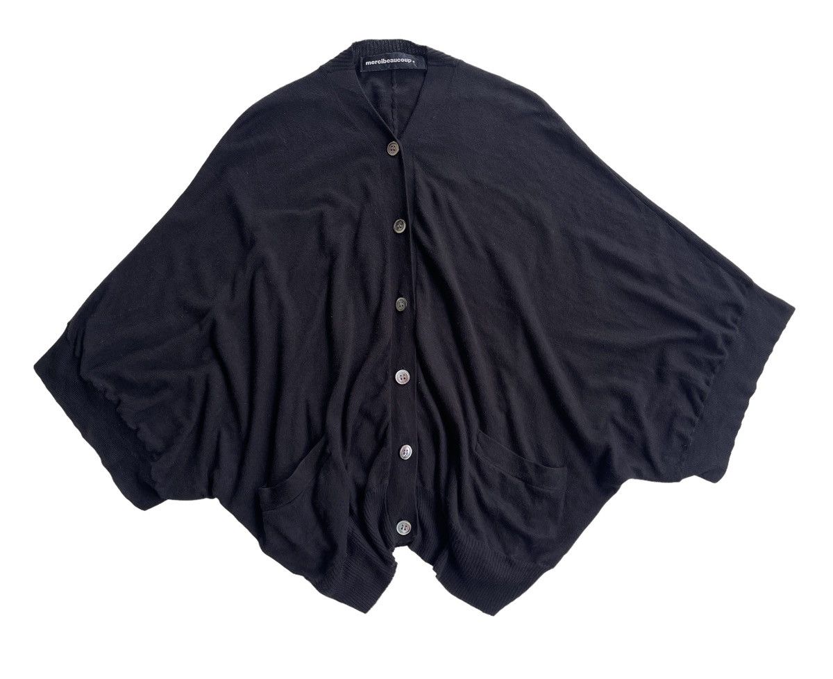 Issey Miyake Issey miyake Black Knitted Women Cardigan Size M / US 6-8 / IT 42-44 - 2 Thumbnail