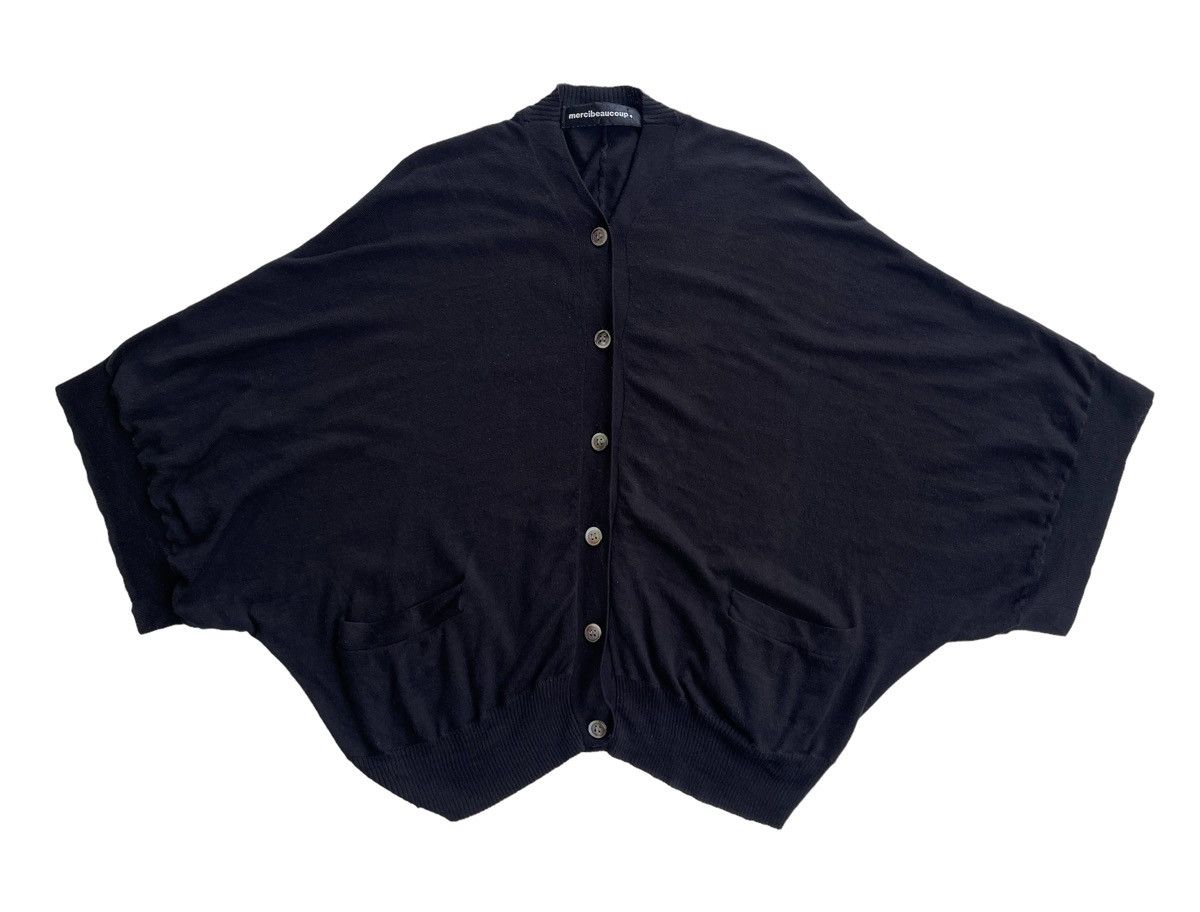 Issey Miyake Issey miyake Black Knitted Women Cardigan Size M / US 6-8 / IT 42-44 - 6 Thumbnail