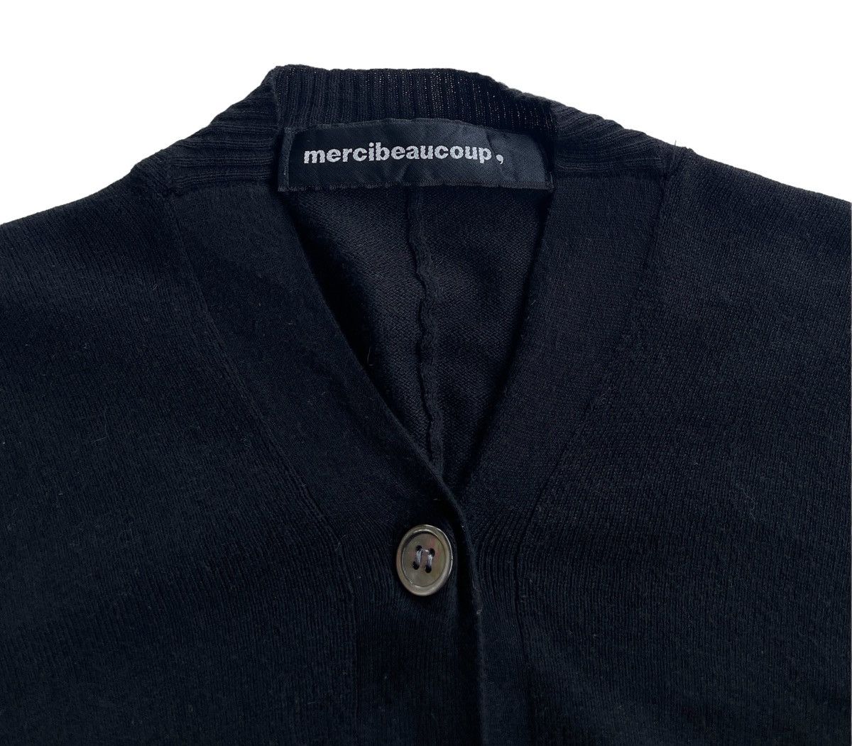 Issey Miyake Issey miyake Black Knitted Women Cardigan Size M / US 6-8 / IT 42-44 - 9 Thumbnail
