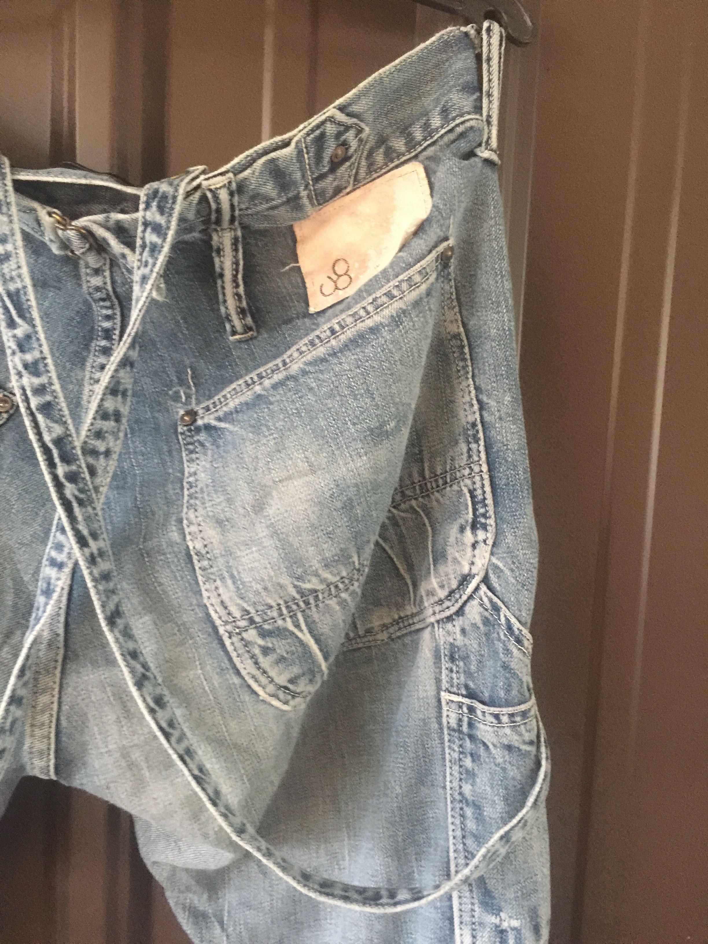 Japanese Brand John Bull Distressed Selvedge Punk Denim Jeans Size US 30 / EU 46 - 6 Thumbnail