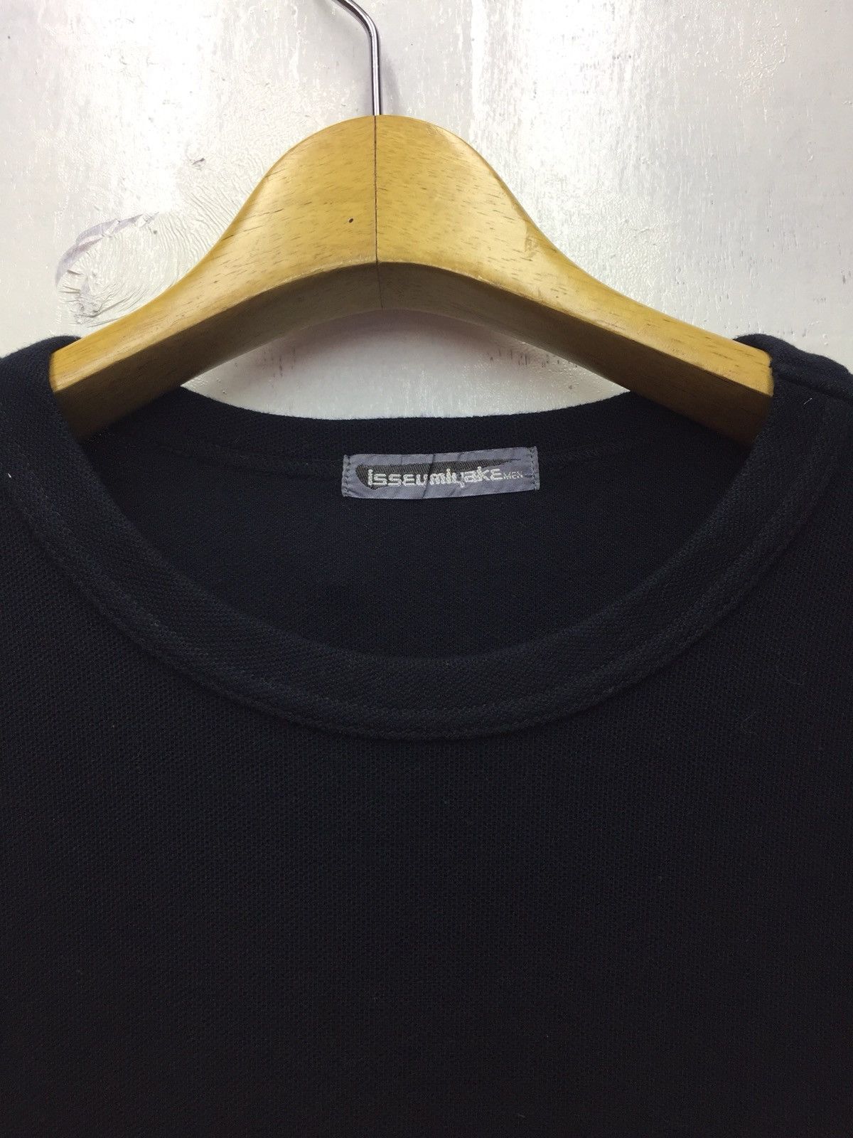 Issey Miyake Issey Miyake Plain Black Shirt Size US M / EU 48-50 / 2 - 2 Thumbnail