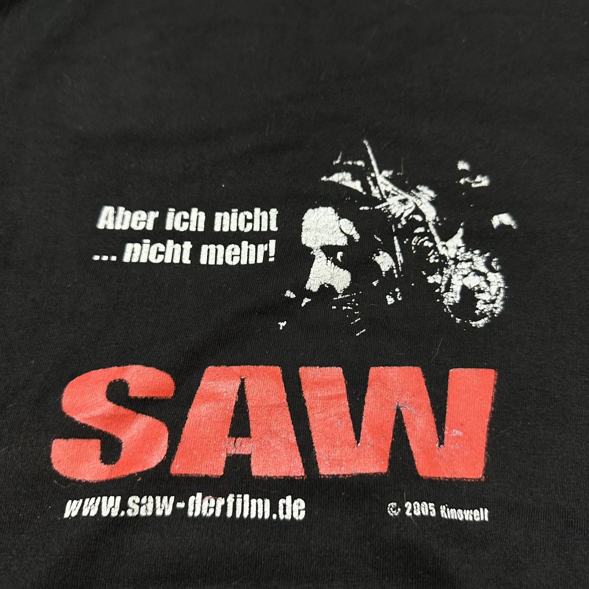 Band Tees × Vintage Vintage t-shirt Saw Kinowelt 2005s Size US XL / EU 56 / 4 - 3 Thumbnail