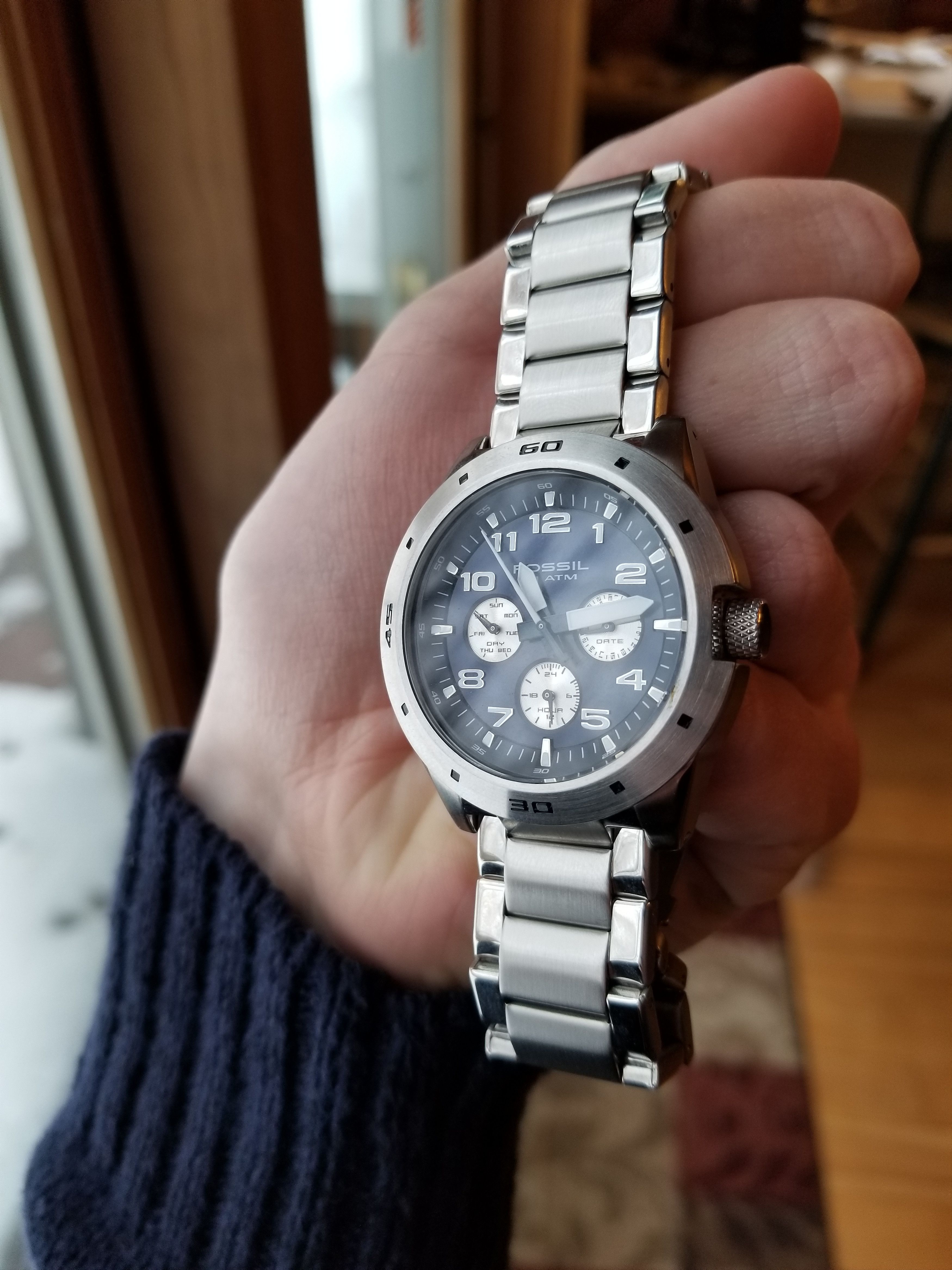 Fossil blue clearance ch2517