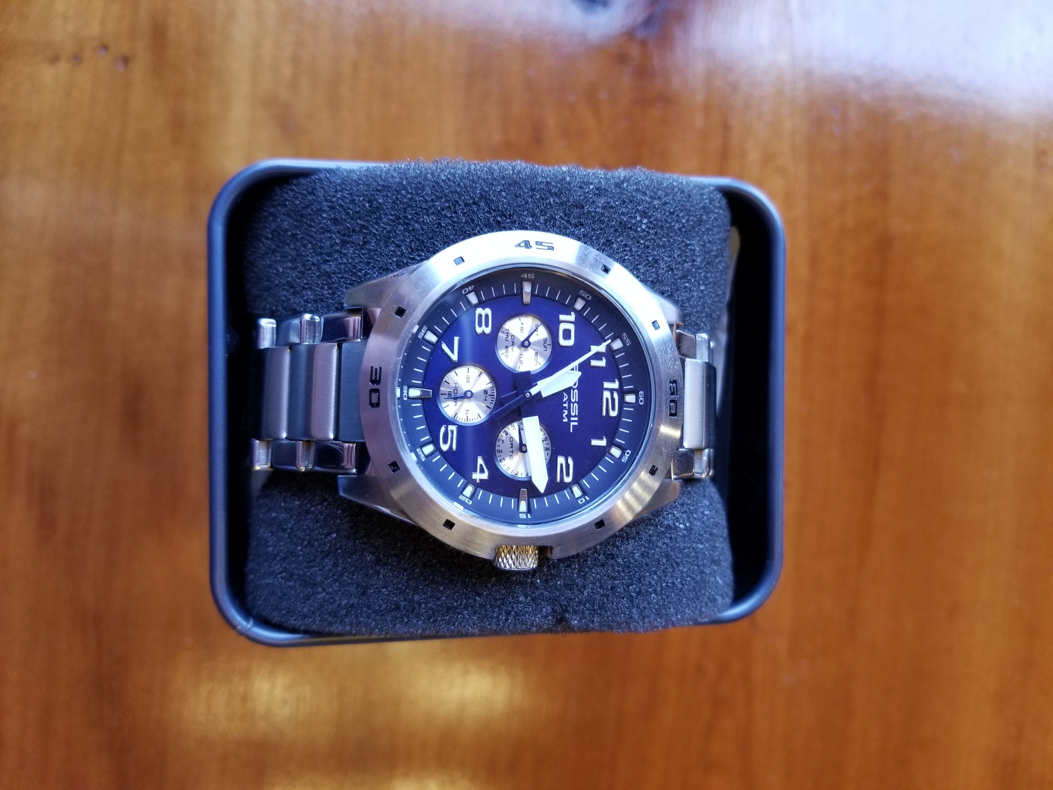 Fossil Early 2000s Fossil Cronograph | Grailed Fossil Early 2000s Fossil Cronograph | Grailed