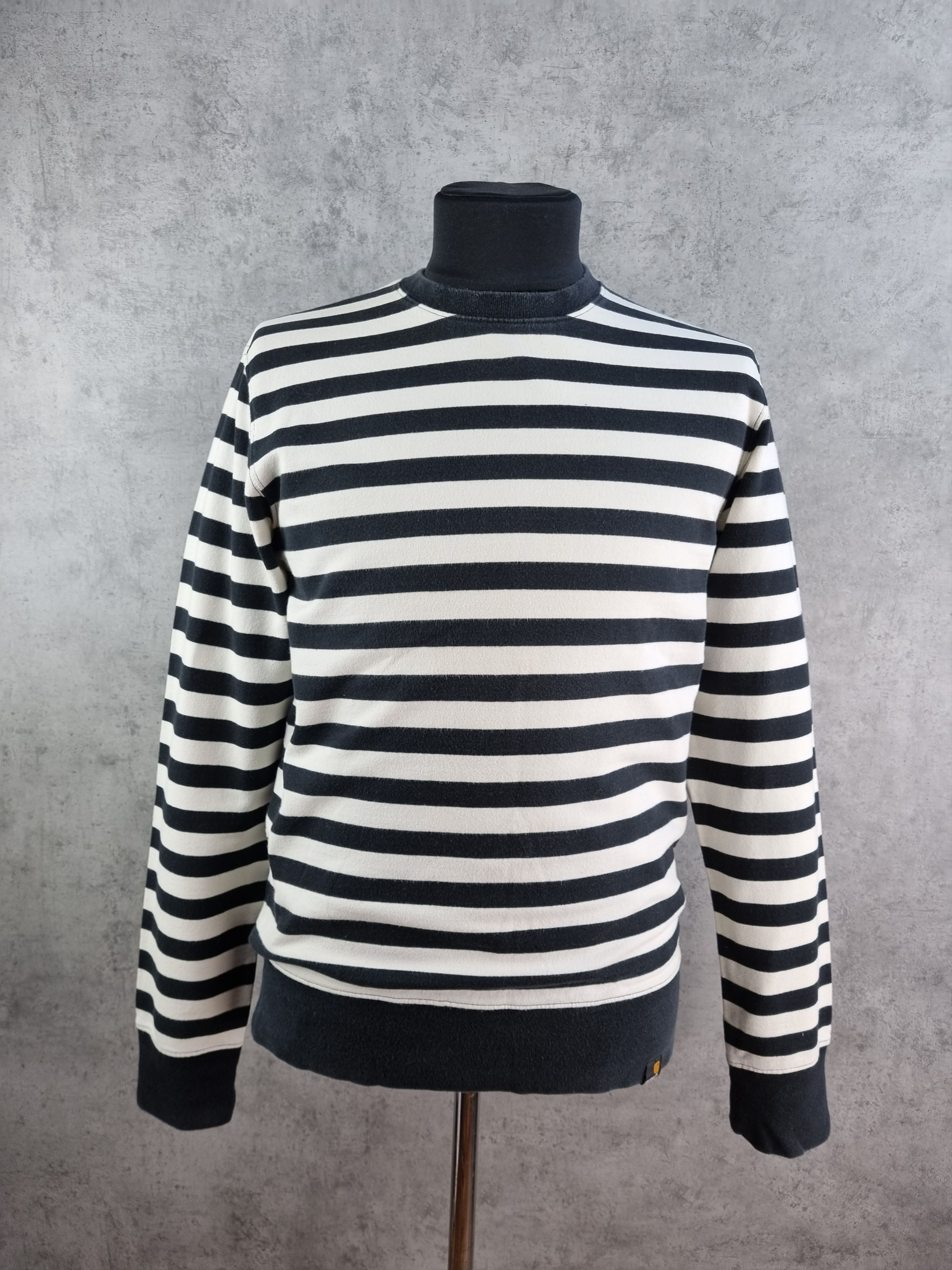Carhartt × Carhartt Wip Rare Carhartt Prisonier stripes Sweatshirt Size US M / EU 48-50 / 2 - 4 Thumbnail