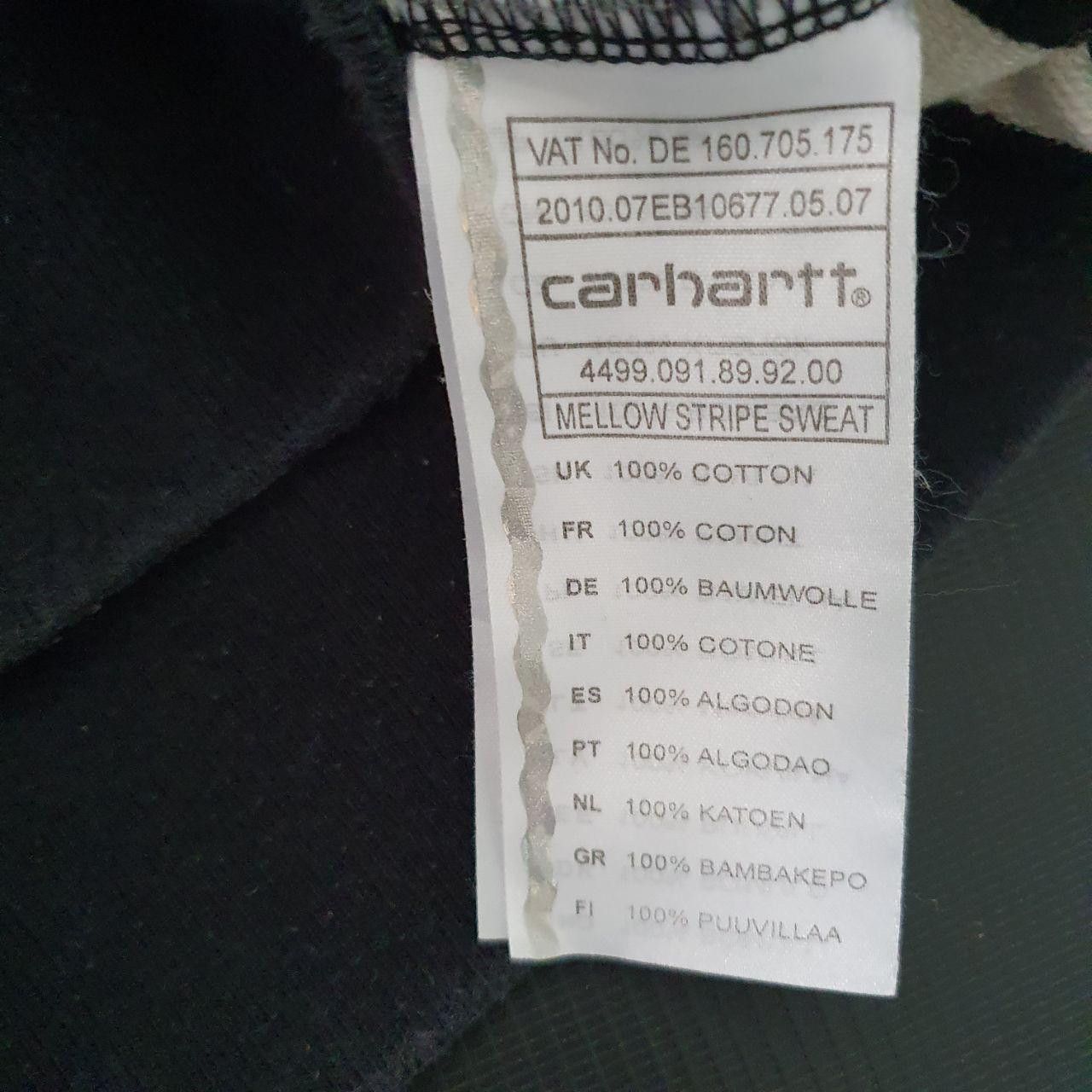 Carhartt × Carhartt Wip Rare Carhartt Prisonier stripes Sweatshirt Size US M / EU 48-50 / 2 - 9 Thumbnail