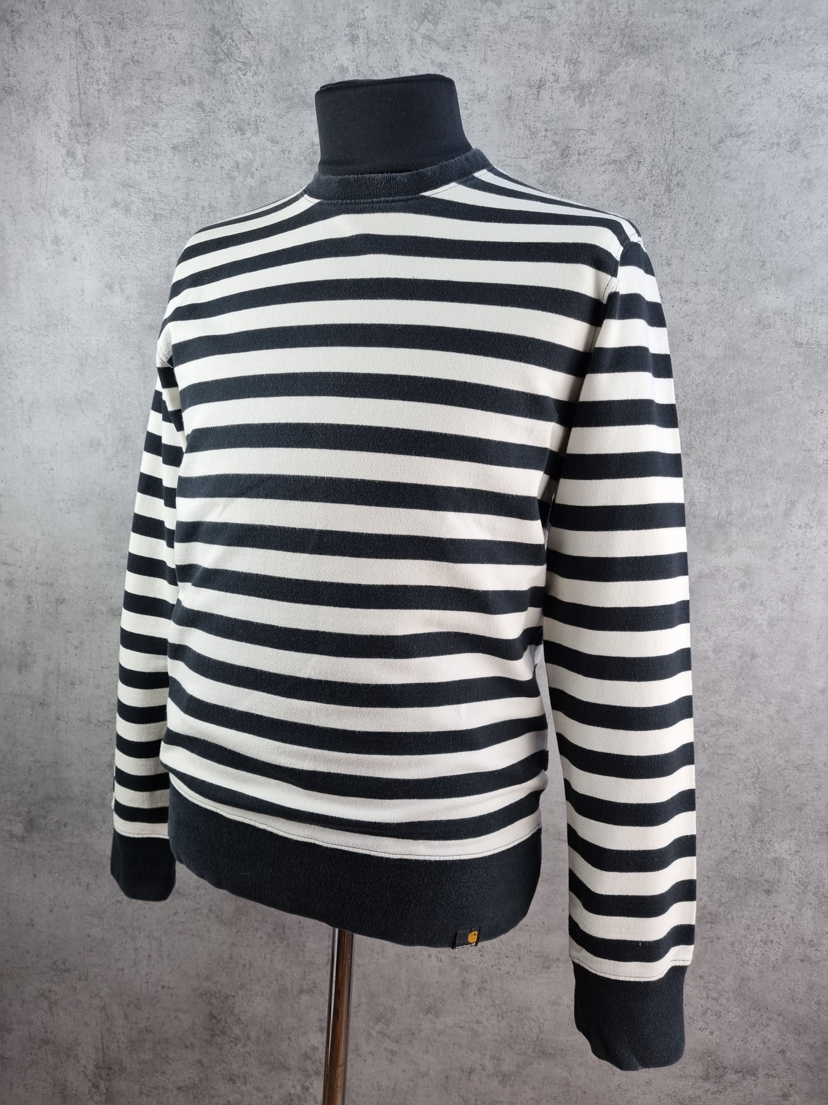 Carhartt × Carhartt Wip Rare Carhartt Prisonier stripes Sweatshirt Size US M / EU 48-50 / 2 - 1 Thumbnail