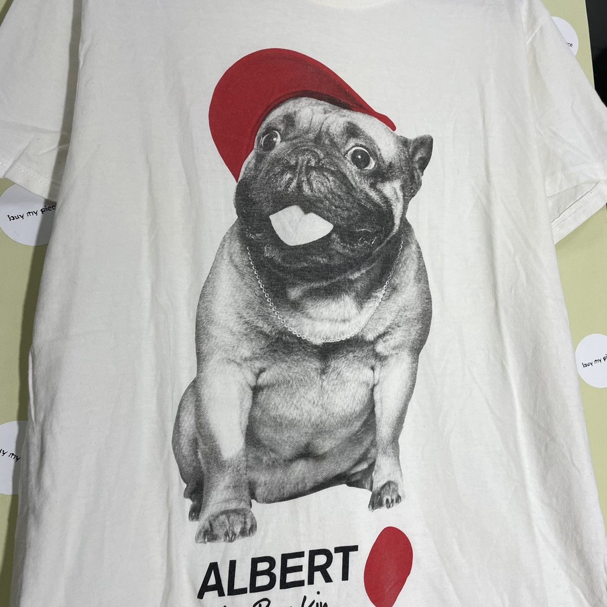Vintage Vintage Y2K Pit Bull Graphic Tee Sun Faded Streetwear Boxy M Size US M / EU 48-50 / 2 - 5 Thumbnail